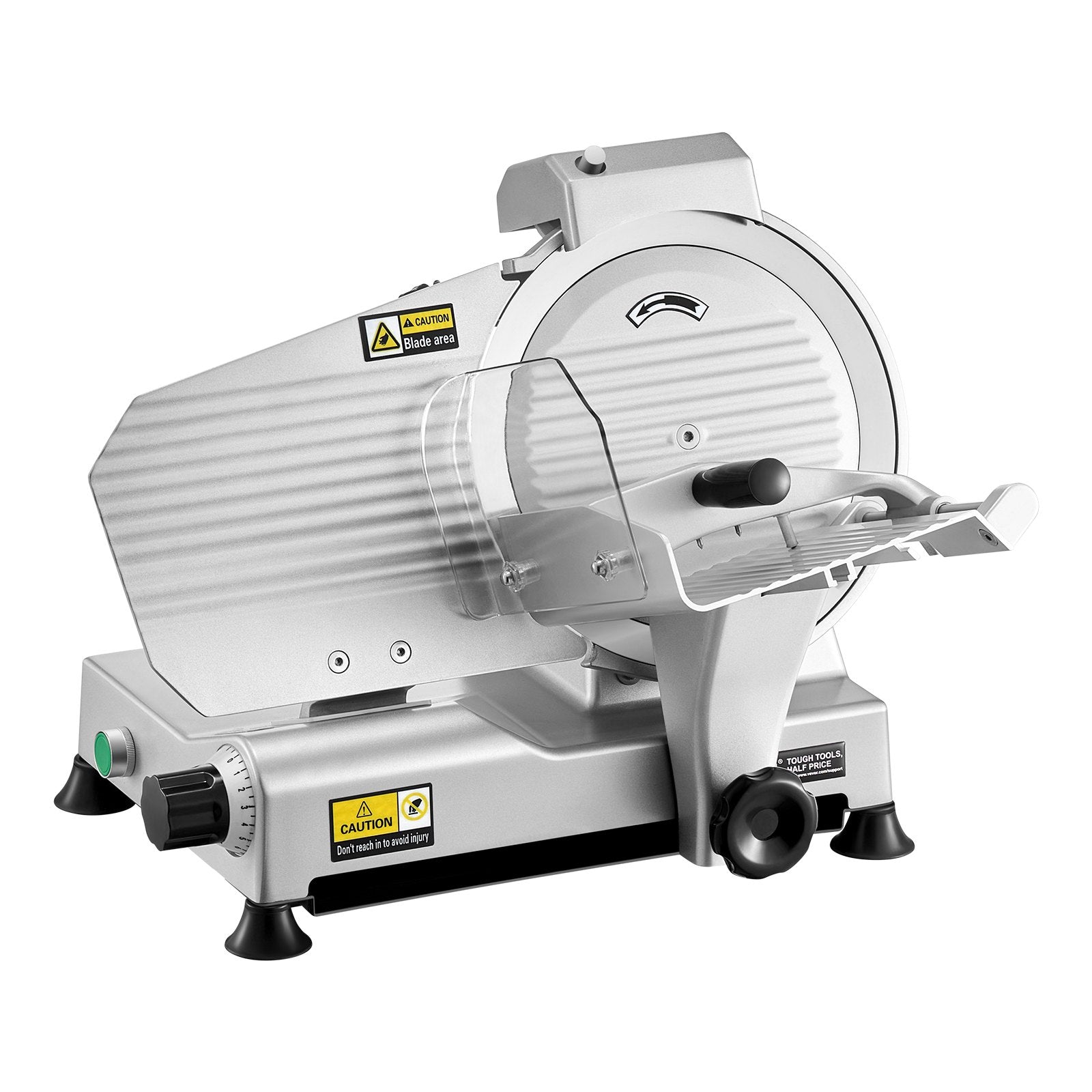 VEVOR Meat Slicer 180W 250 mm Electric Deli Food Slicer for Meat Bread Cheese 9