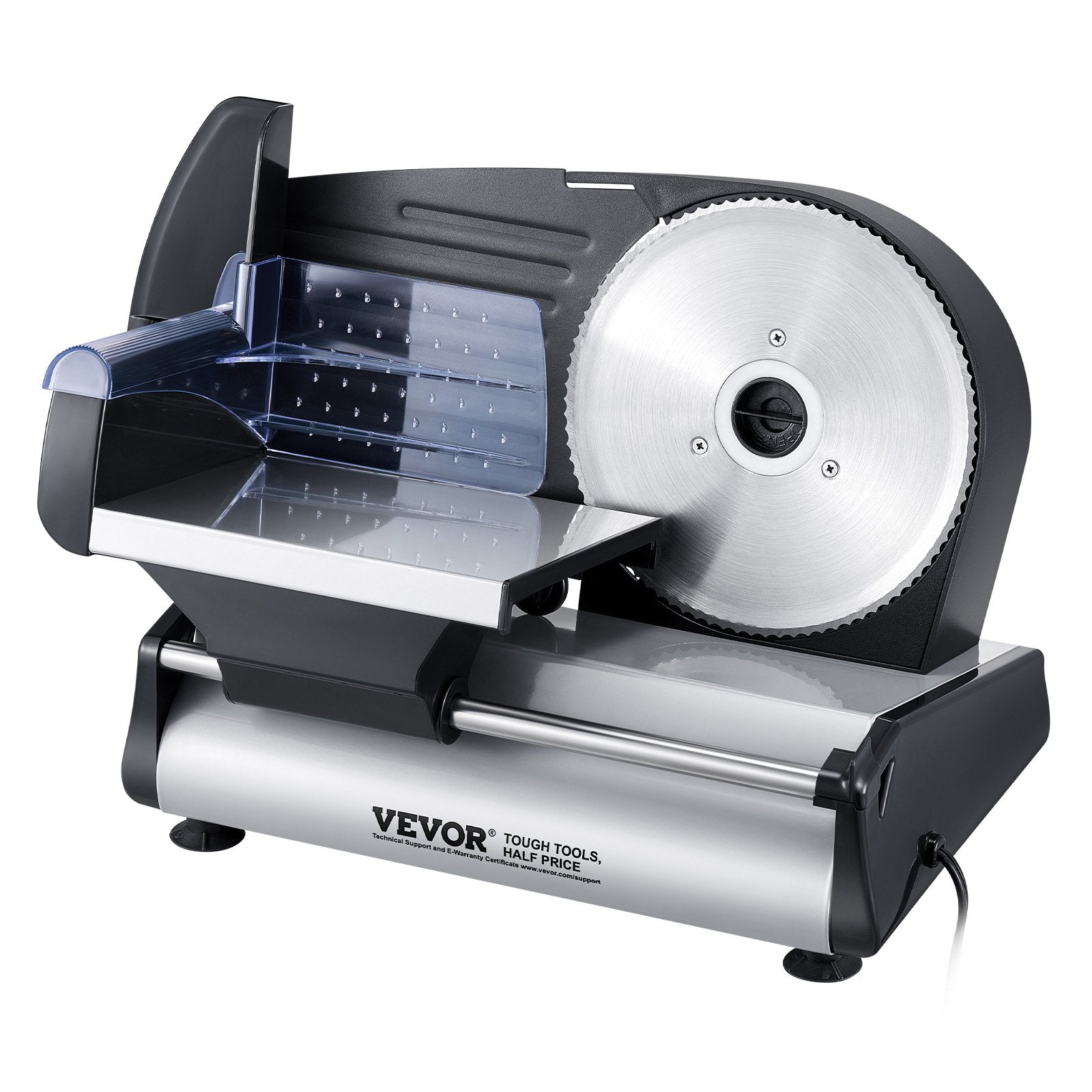VEVOR Meat Slicer 180W 190 mm Electric Deli Food Slicer for Meat Bread Cheese 9