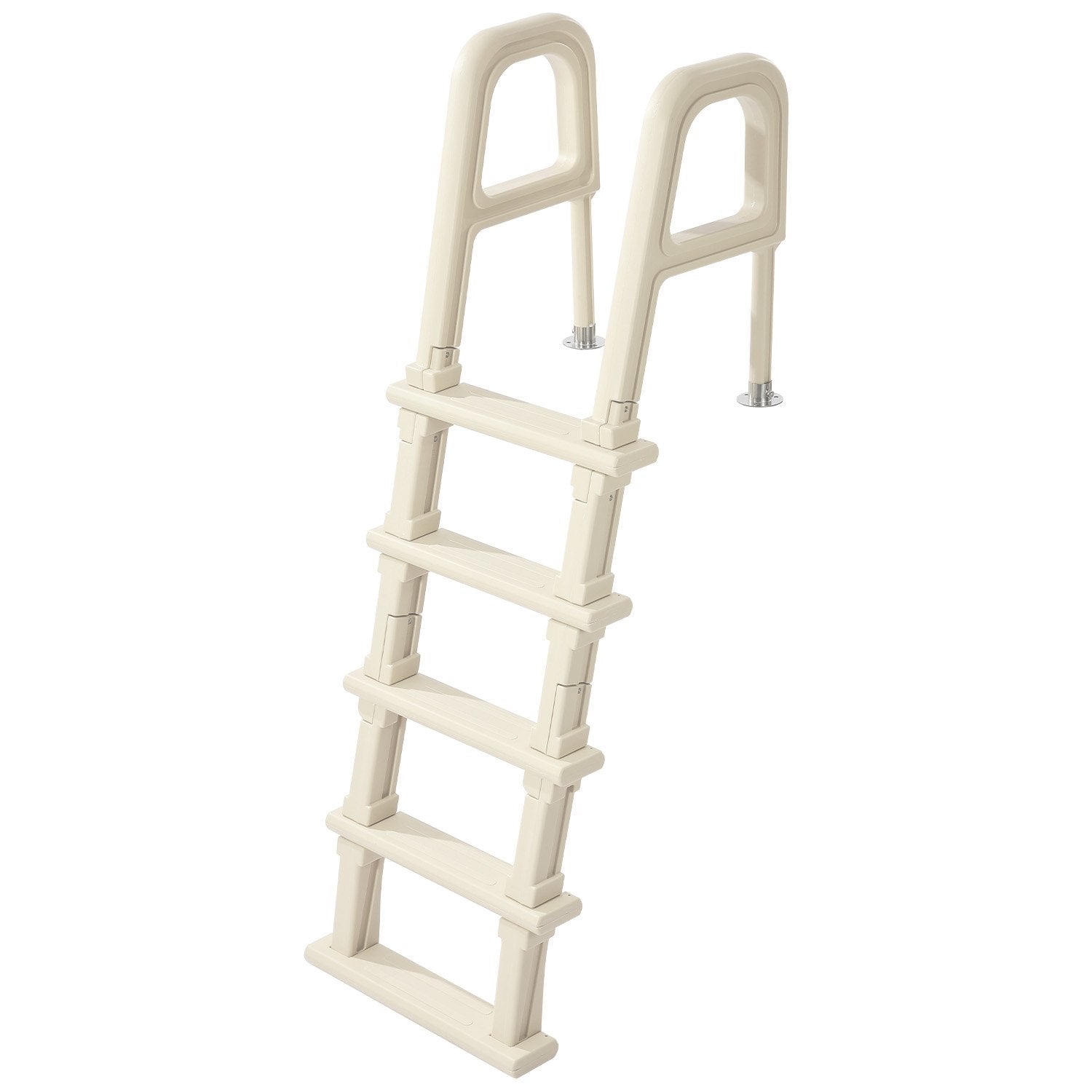 VEVOR 5-Step Inclined Robust Pool Ladder of 2 Handrails for 1219.2-1371.6mm Pool 10
