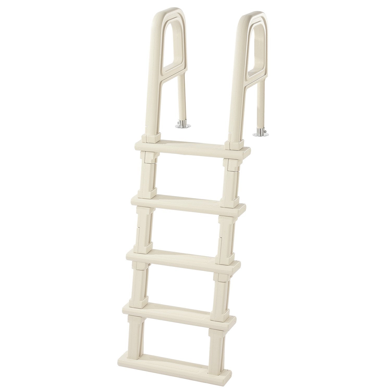 VEVOR 5-Step Inclined Robust Pool Ladder of 2 Handrails for 1219.2-1371.6mm Pool 11