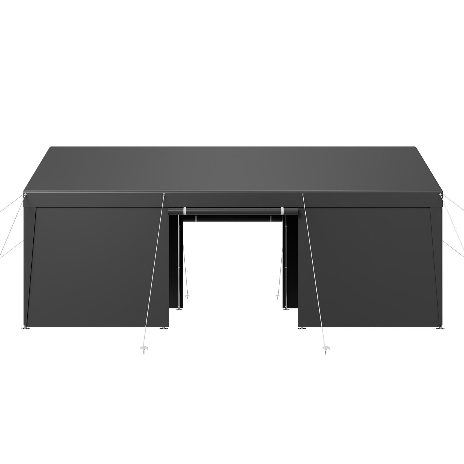 VEVOR Carport Car Canopy 12x20FT Heavy Duty Car Shelter with Sidewalls White 11