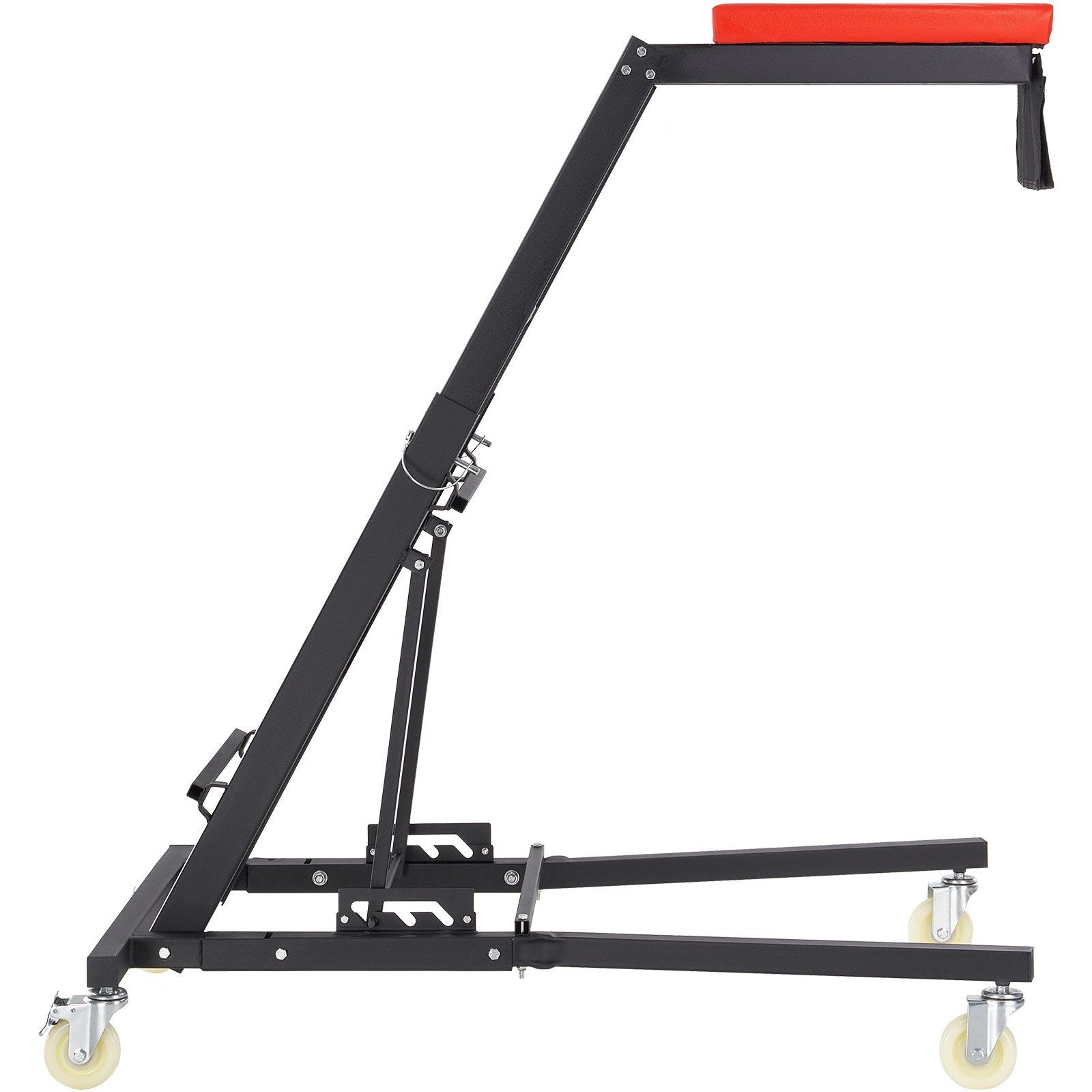 VEVOR Automotive Topside Creeper, with Adjustable Height 48" to 76", 181.44KGS Capacity High Creeper, 4 Swivel Caster Wheels, Heavy Duty Foldable Creeper for Auto Repair and Maintenance 10