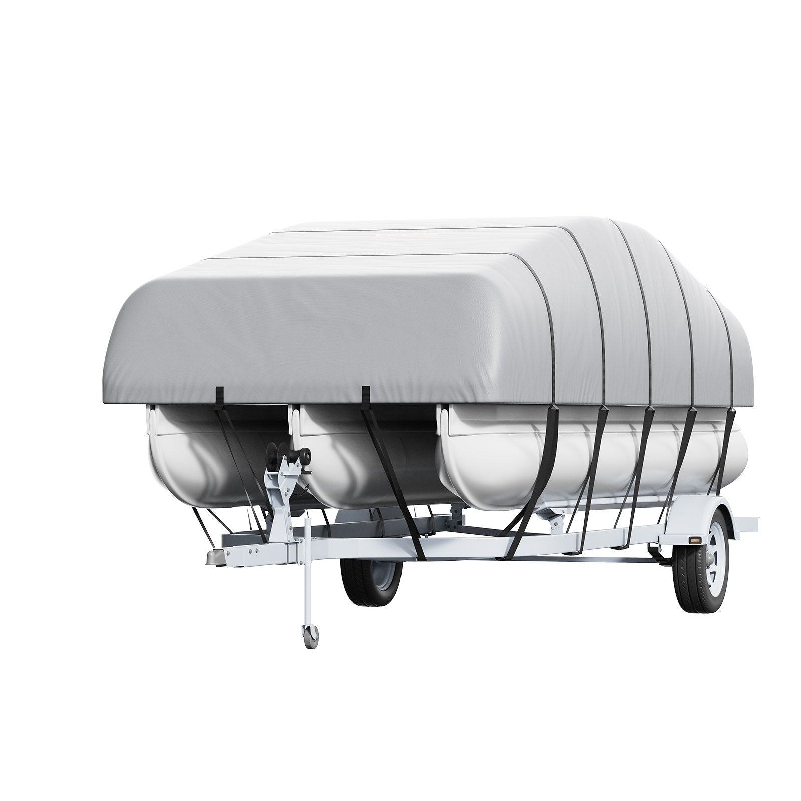 VEVOR Pontoon Boat Cover 800D Waterproof Trailerable 19-20 ft with Storage Bag 11