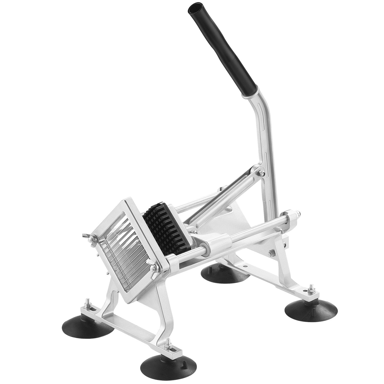 VEVOR Commercial Vegetable Slicer, 1/4 inch Fruit Slicer, Stainless Steel and Aluminum Alloy Vegetable Cutter Slicer Machine, Manual Slicer with Non-slip Feet, for Radishes, Onions, Potatoes, Lemons 10