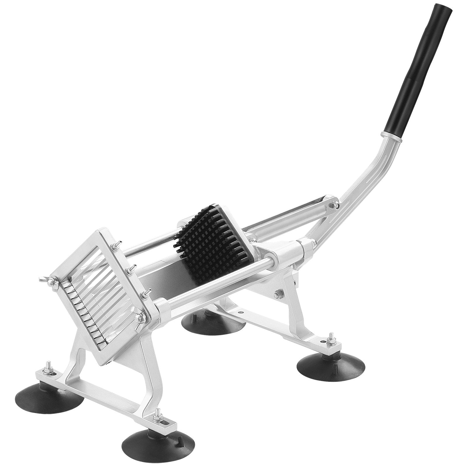 VEVOR Commercial Vegetable Slicer, 1/4 inch Fruit Slicer, Stainless Steel and Aluminum Alloy Vegetable Cutter Slicer Machine, Manual Slicer with Non-slip Feet, for Radishes, Onions, Potatoes, Lemons 11