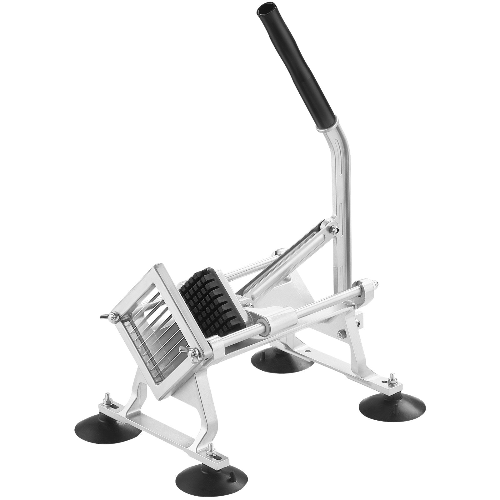 VEVOR Commercial Vegetable Slicer, 3/8 inch Fruit Slicer, Stainless Steel and Aluminum Alloy Vegetable Cutter Slicer Machine, Manual Slicer with Non-slip Feet, for Radishes, Onions, Potatoes, Lemons 10