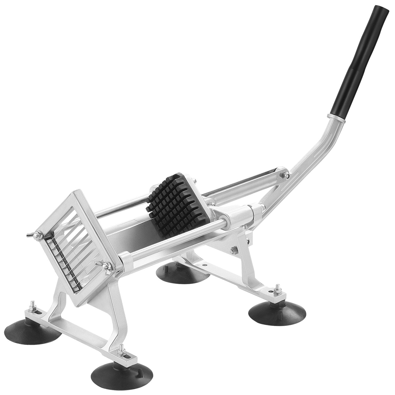 VEVOR Commercial Vegetable Slicer, 3/8 inch Fruit Slicer, Stainless Steel and Aluminum Alloy Vegetable Cutter Slicer Machine, Manual Slicer with Non-slip Feet, for Radishes, Onions, Potatoes, Lemons 11