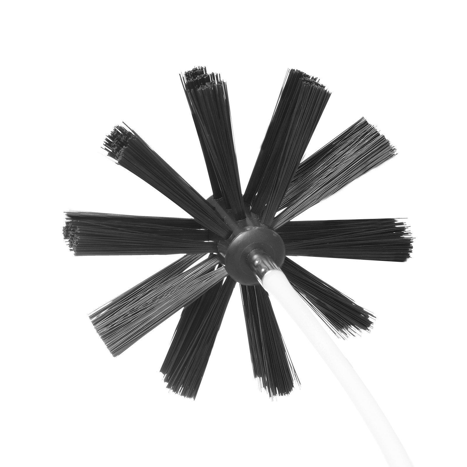 VEVOR 914.4CM Dryer Vent Cleaner Kit, 22 Pieces Duct Cleaning Brush, Reinforced Nylon Dryer Vent Brush, Dryer Cleaning Tools Lint Remover with Flexible Lint Trap Brush, Clamp Connectors 8