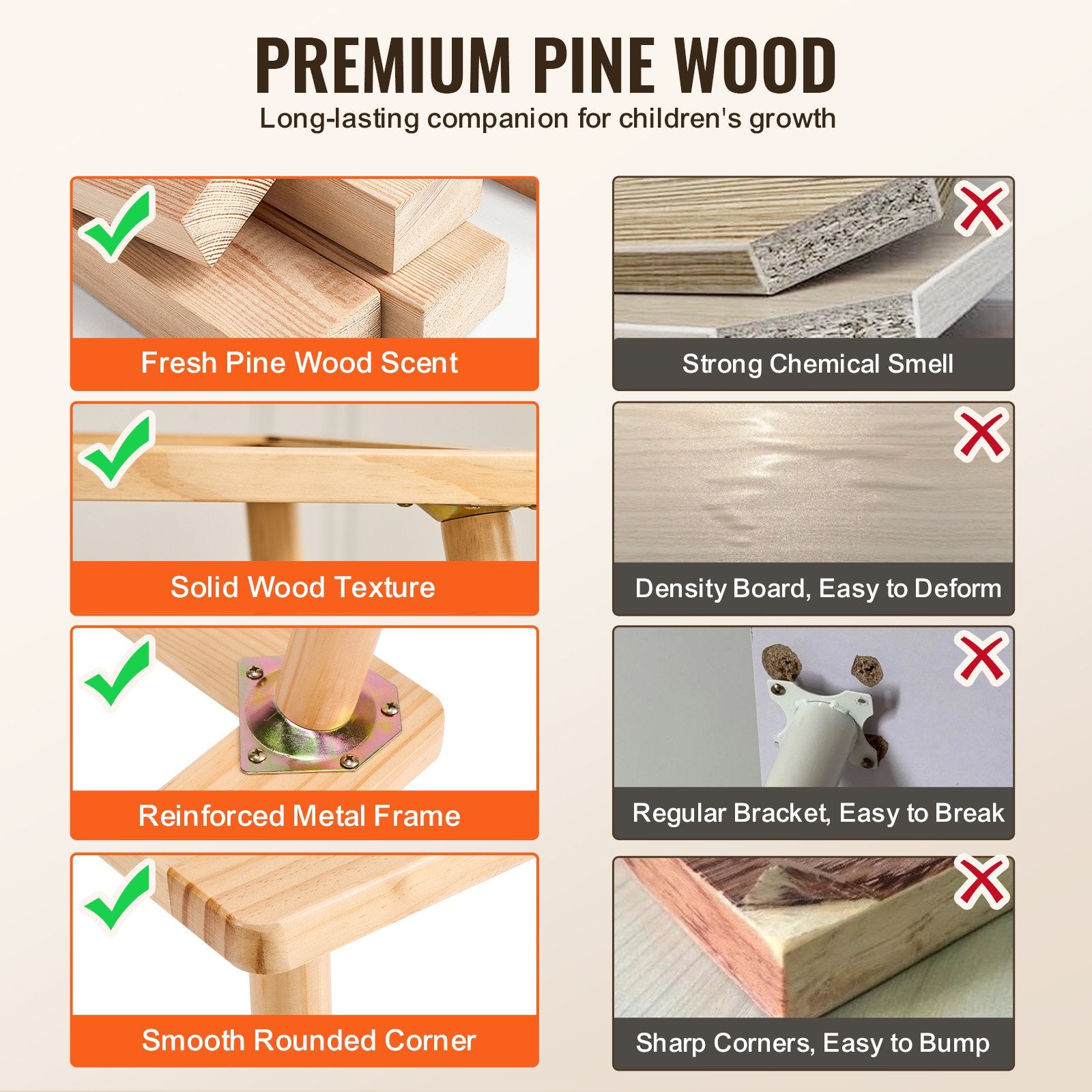 VEVOR Kids Sensory Table Sand Water Play Table with 1 Paper Roll 3 Storage Bins 5