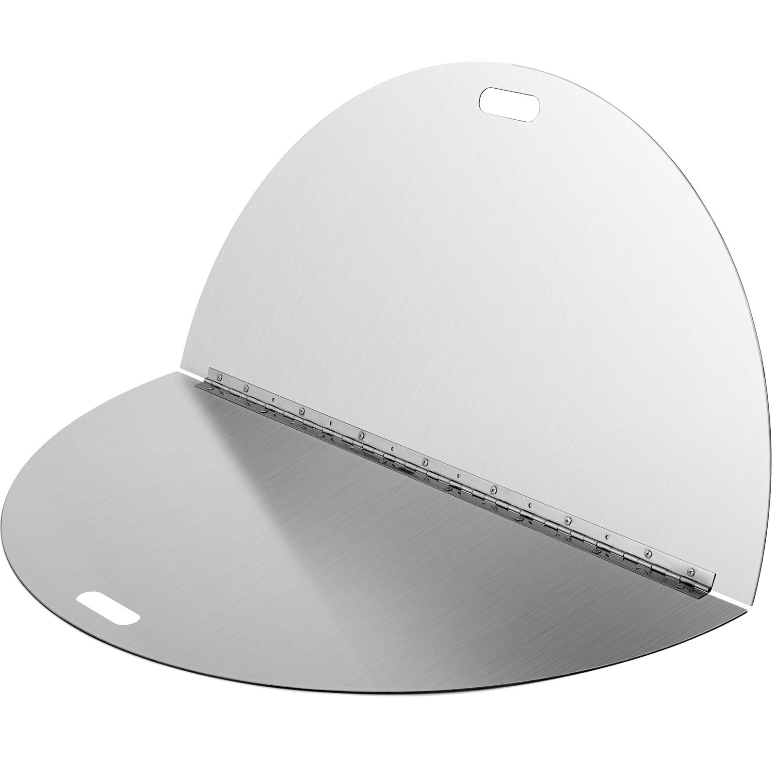 VEVOR Fire Pit Lid Round 40 Inch Foldable Fire Pit Ring Snuff Cover 430 Stainless Steel Fire Pit Spark Screen Cover 3mm Thickness 10