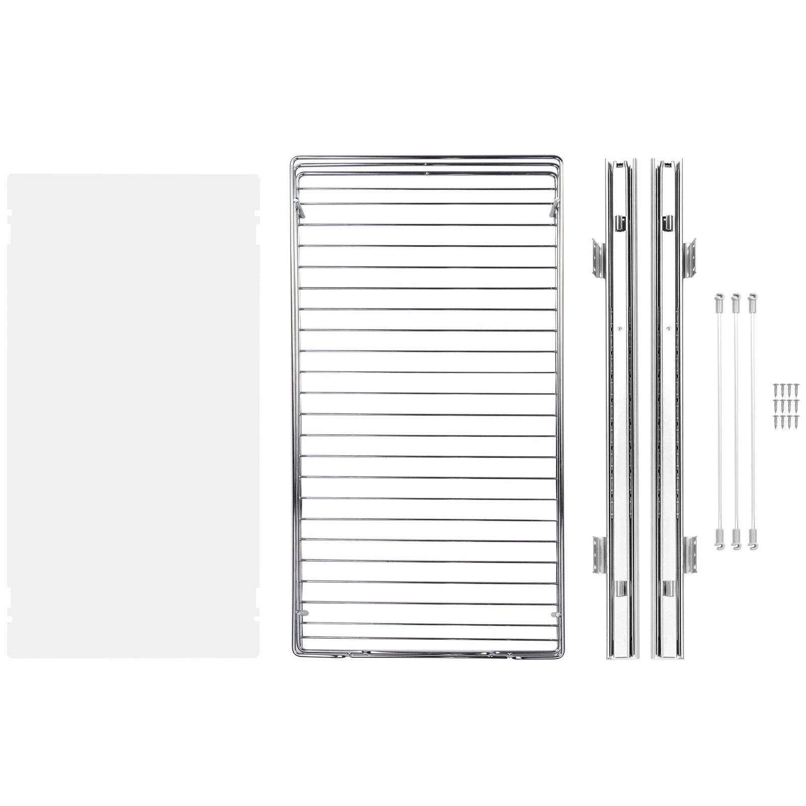 VEVOR Pull Out Cabinet Under Sink Organizer 11 x 21 Inch Wire Drawer Basket 9