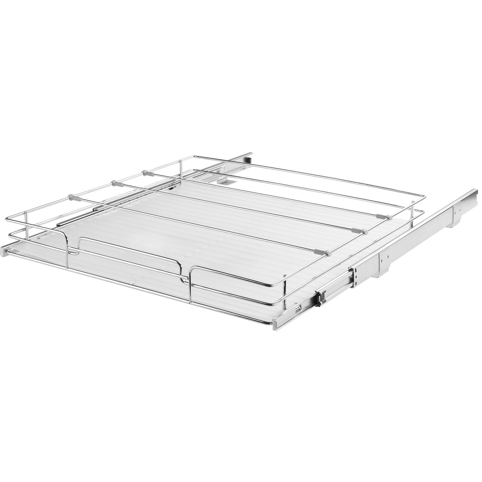 VEVOR Pull Out Cabinet Under Sink Organizer 20 x 21 Inch Wire Drawer Basket 10