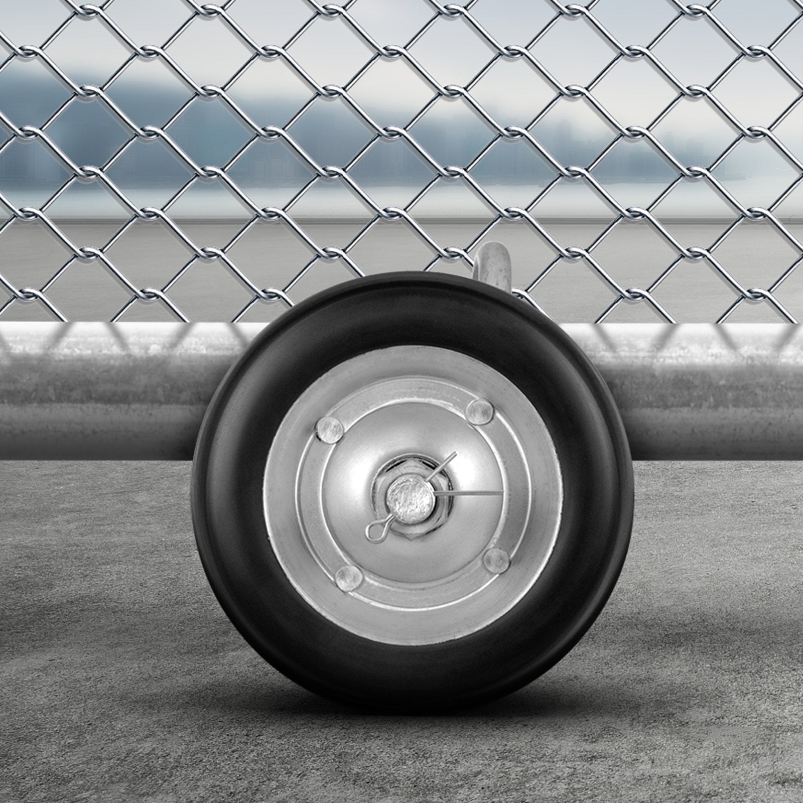 VEVOR Sliding Gate Kit 6” Heavy Duty Rolling Hardware for Door 600 lbs Load 8