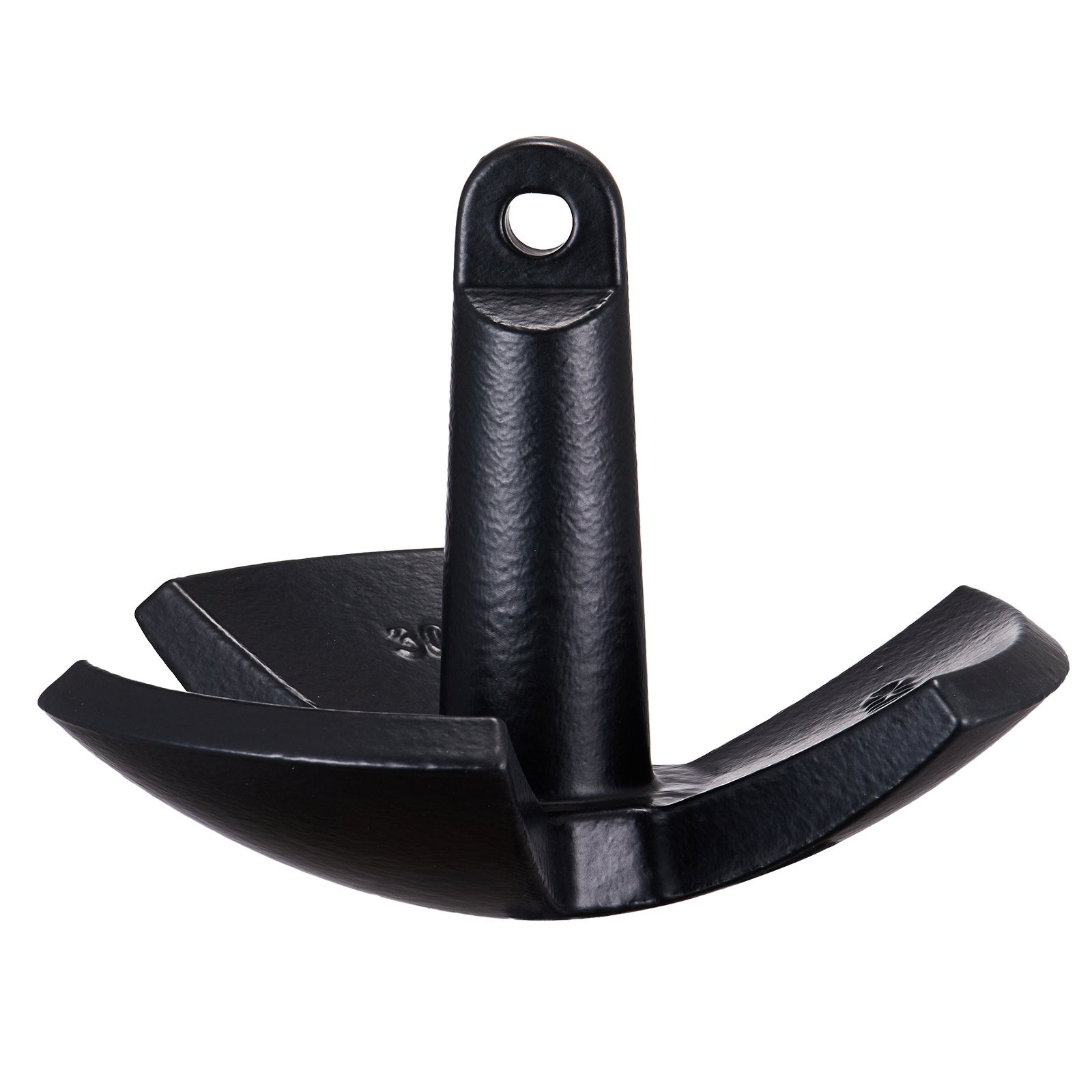 VEVOR River Anchor 30LB Boat Anchor Cast Iron Black Vinyl-Coated Mushroom Anchor 9