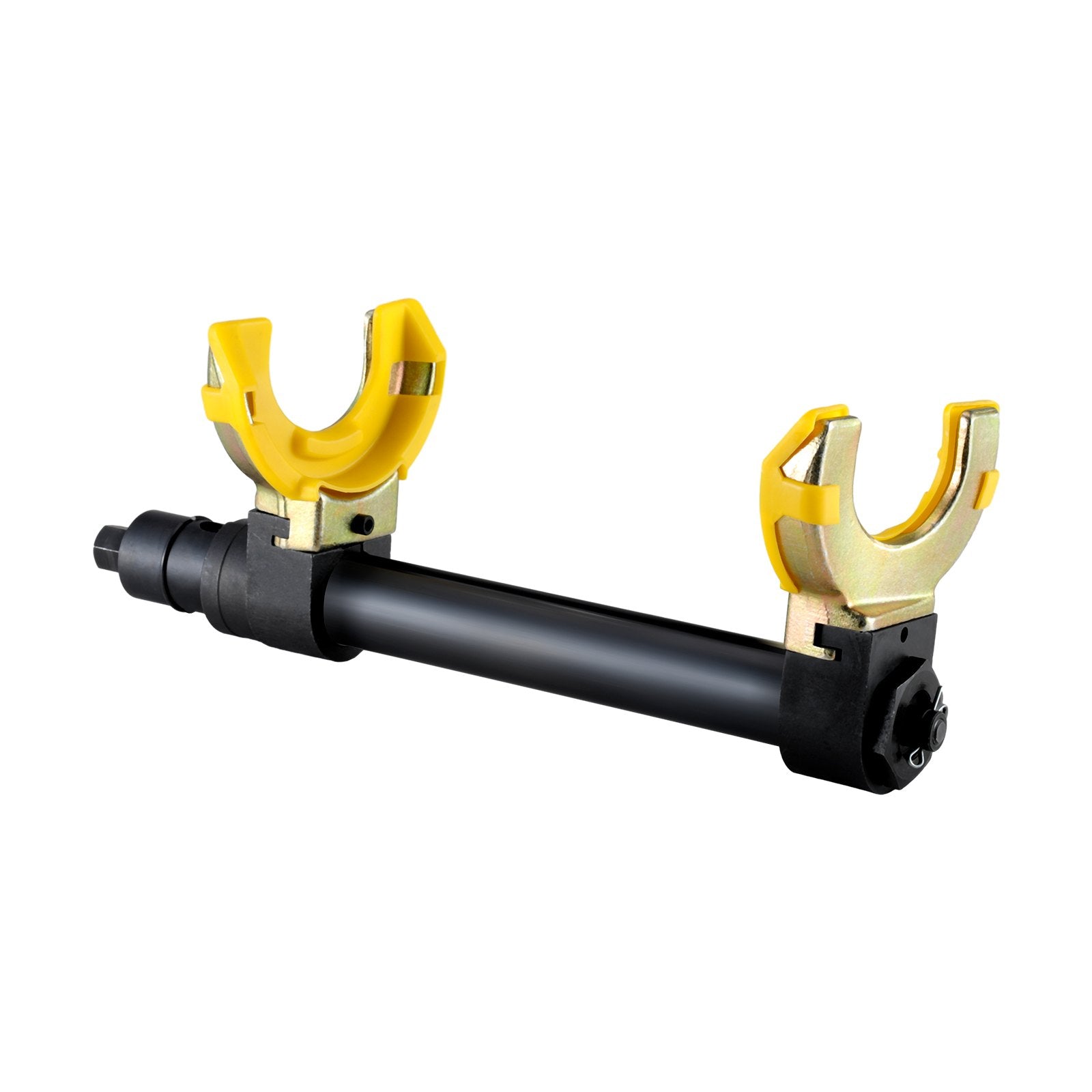 VEVOR Strut Spring Compressor Set, Macpherson Strut Spring Compressor Kit, Interchangeable Fork Strut Coil Extractor Remover Tool, with Yellow Protective Sleeve and Carrying Case 9