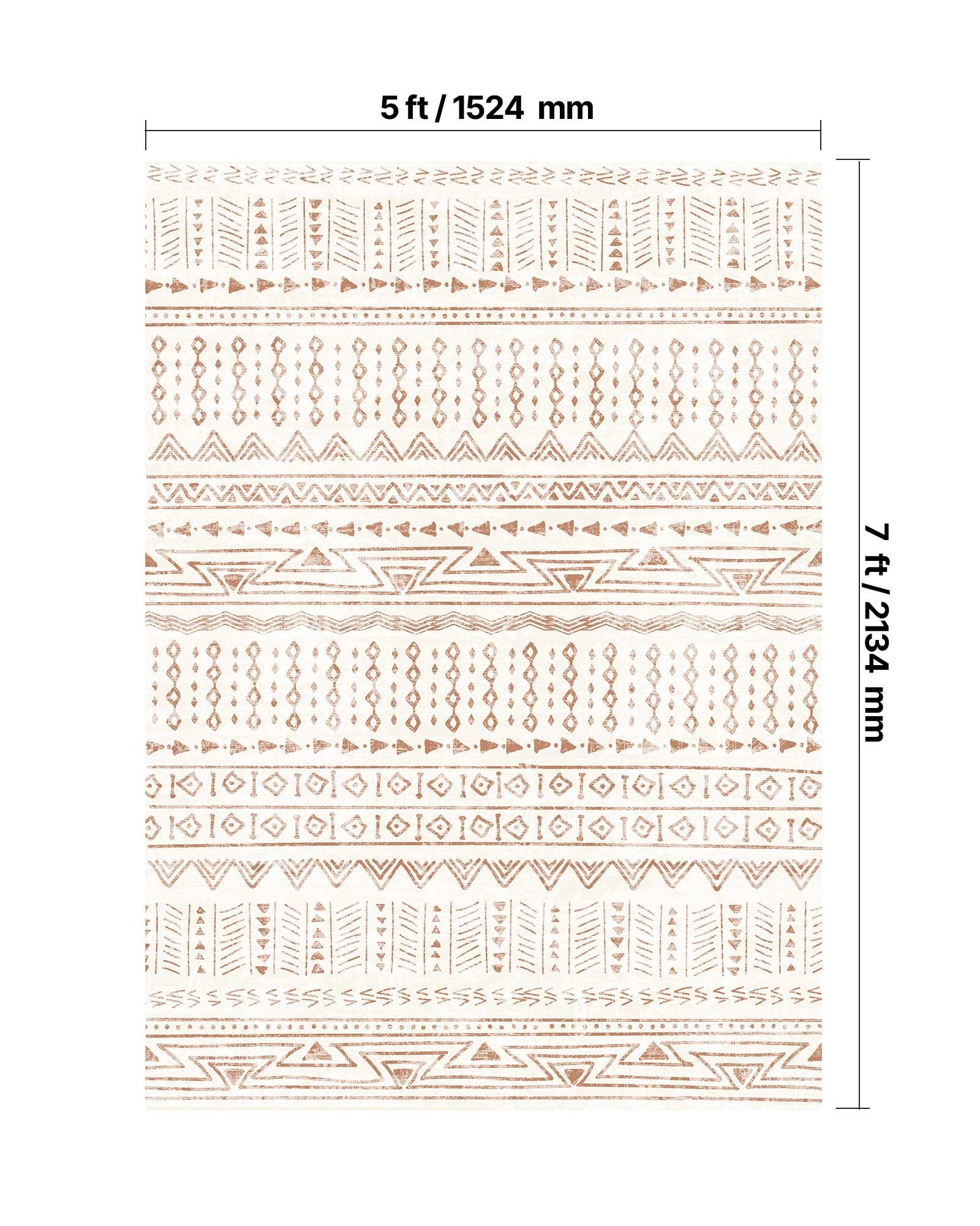 VEVOR Area Rug, 1524x2133.6mm Large Washable Rug, Non-Slip Tear-Resistant Soft Carpet, Pet & Child Friendly Modern Area Rugs, Indoor Mat for Bedroom, Office, Living Room, Kids Room, Entryway, Beige 3