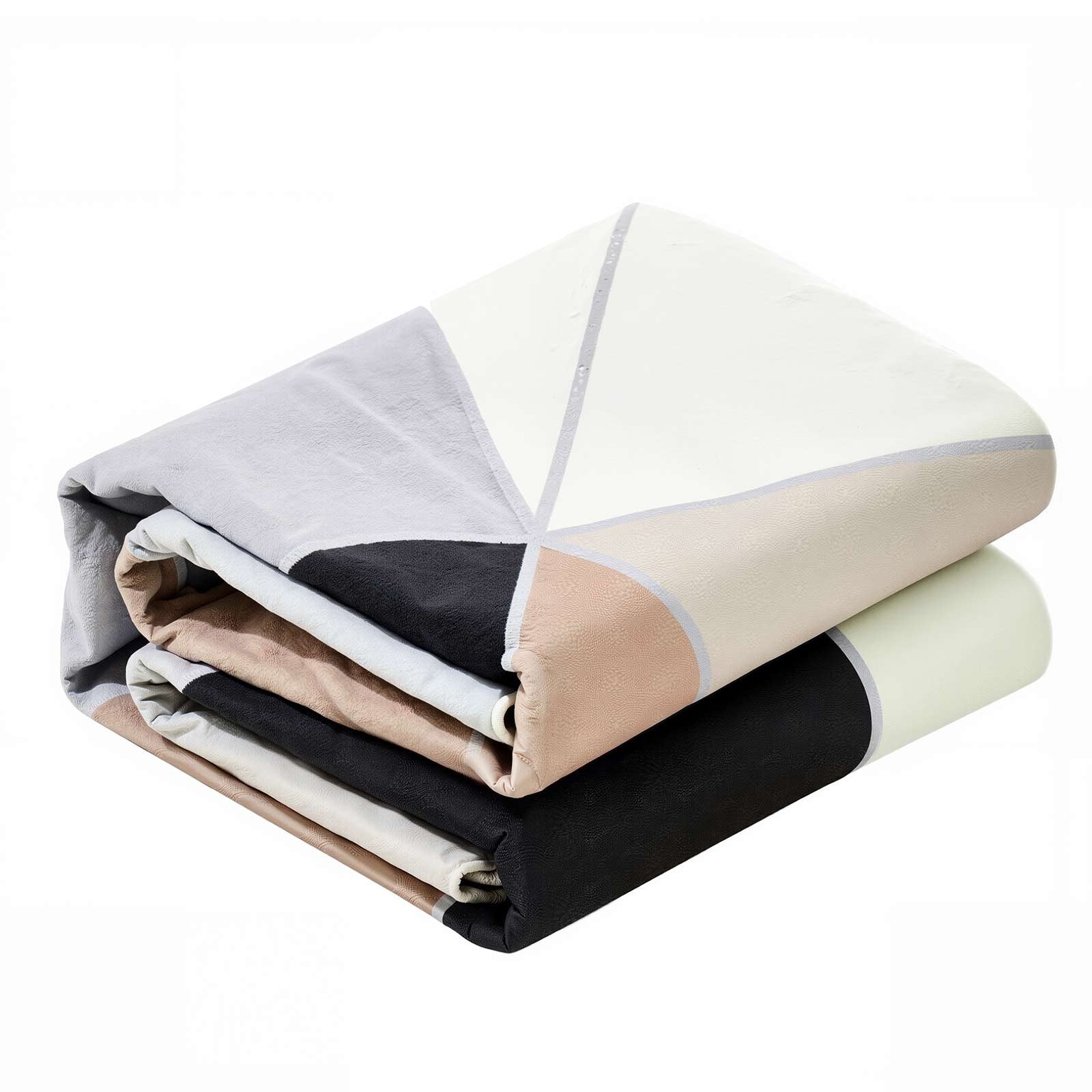 VEVOR Area Rug, 1524x2133.6mm Large Washable Rug, Non-Slip Tear-Resistant Soft Carpet, Pet & Child Friendly Modern Area Rugs, Indoor Mat for Bedroom, Living Room, Kids Room, Entryway, Charcoal Gray 11