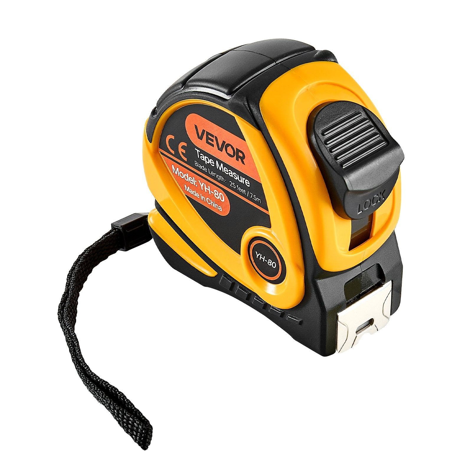 VEVOR Tape Measure 7620mm Retractable Imperial Metric for Decoration 11