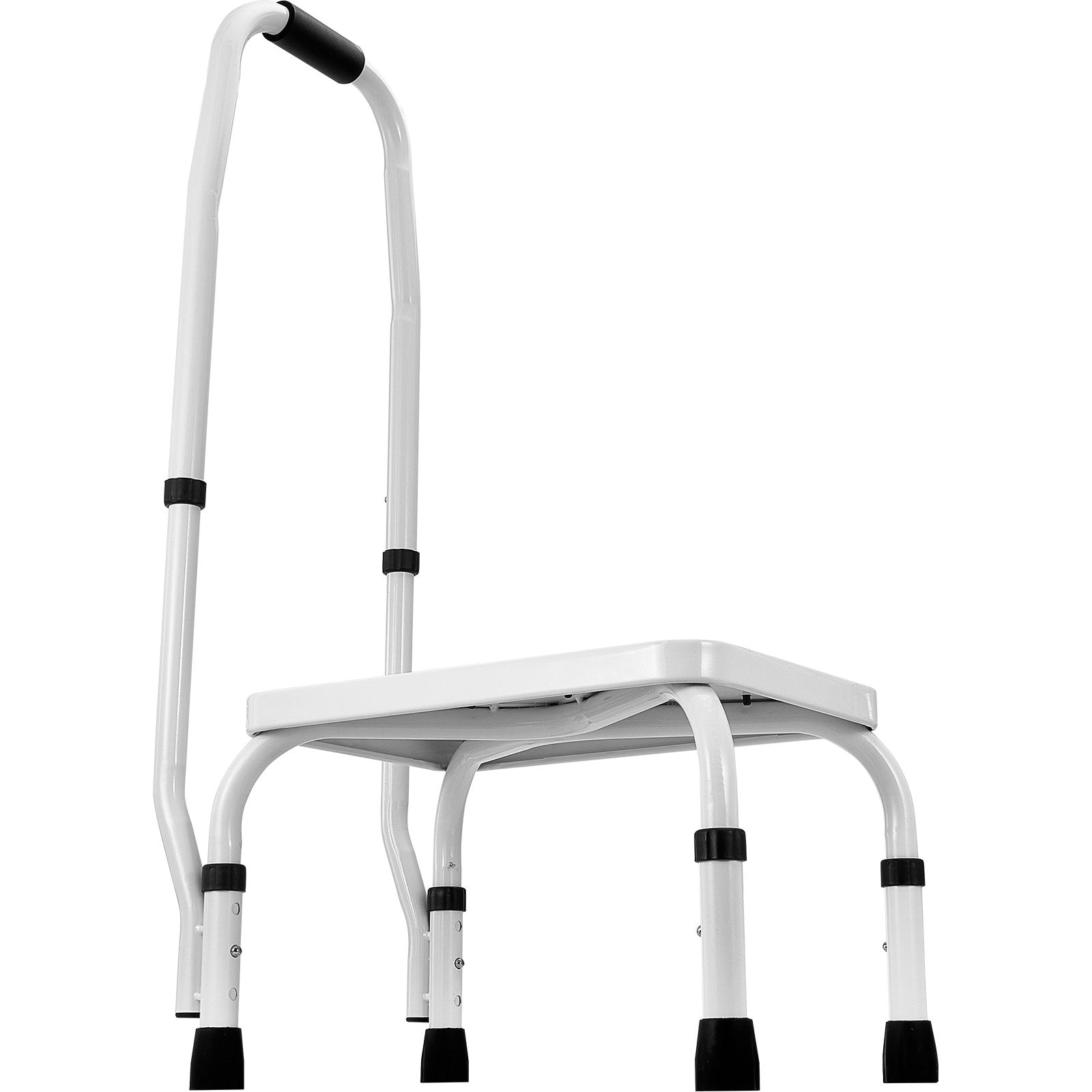 VEVOR Step Stool 1-Step 150KG Capacity, 3 Adjustable Height with Handle Steel Step Ladder, Portable Toddler Step Stools for Adults, Non-Slip Sturdy Step Ladders for Office, RVs, Pets 11