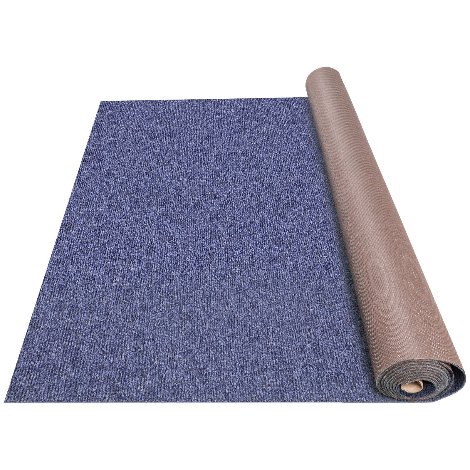 VEVOR Indoor Outdoor Rug Carpet Blue 6x18ft Area Rugs Runner for Patio Deck, 1.8*5.5m 10