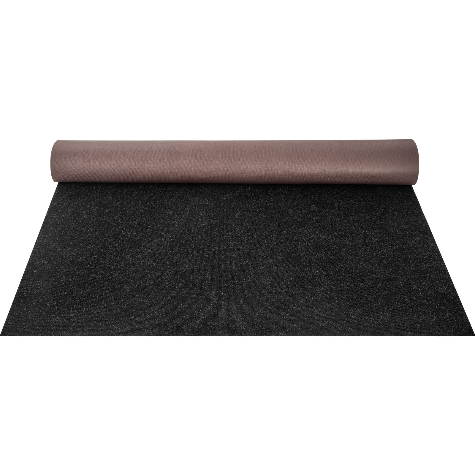 VEVOR Bass Boat Carpet Cutpile Marine Carpet 6 x 13 ft Charcoal Black In/Outdoor 10