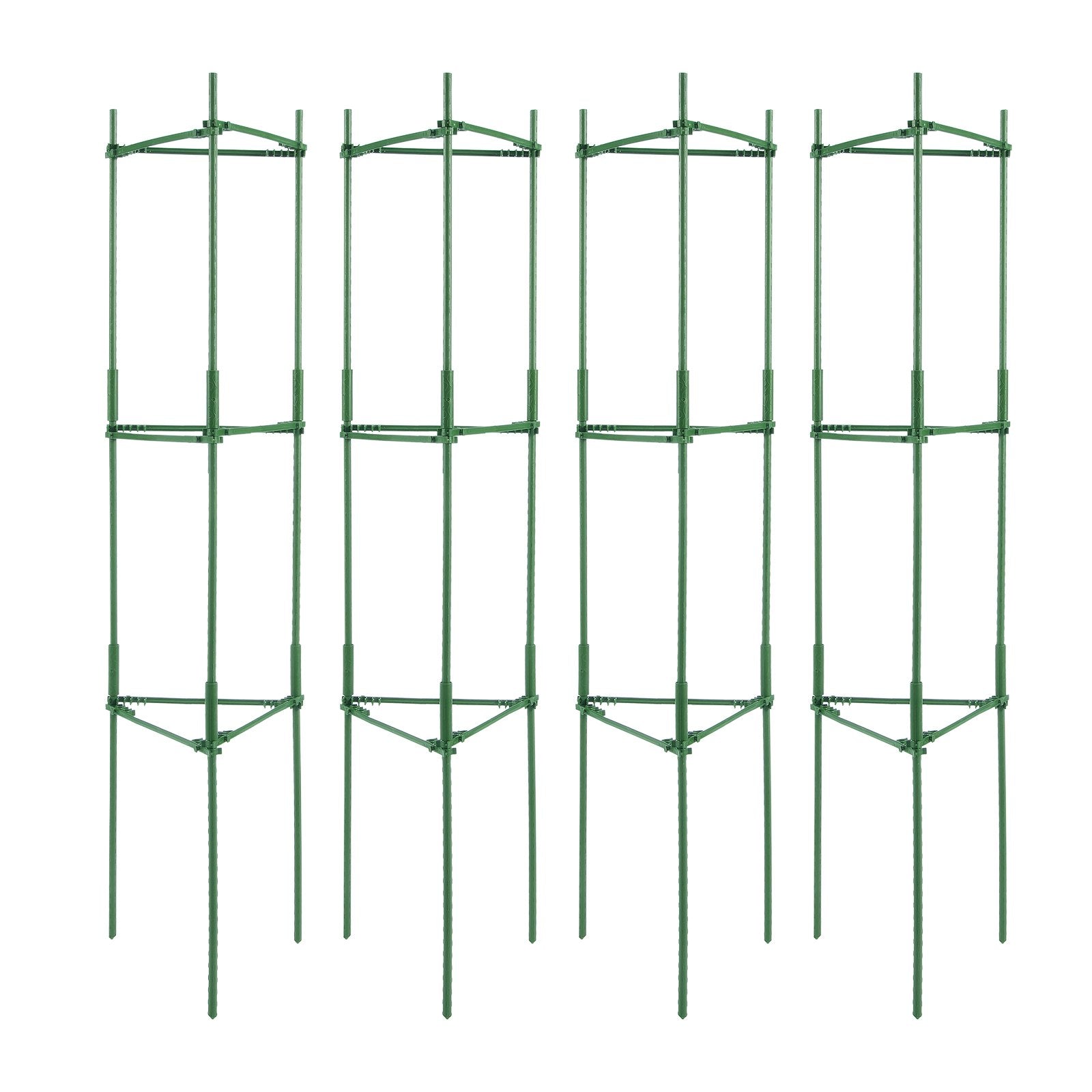 VEVOR 4 Packs Tomato Cages for Garden 1620 mm Tomato Plant Stakes Support Cage 11