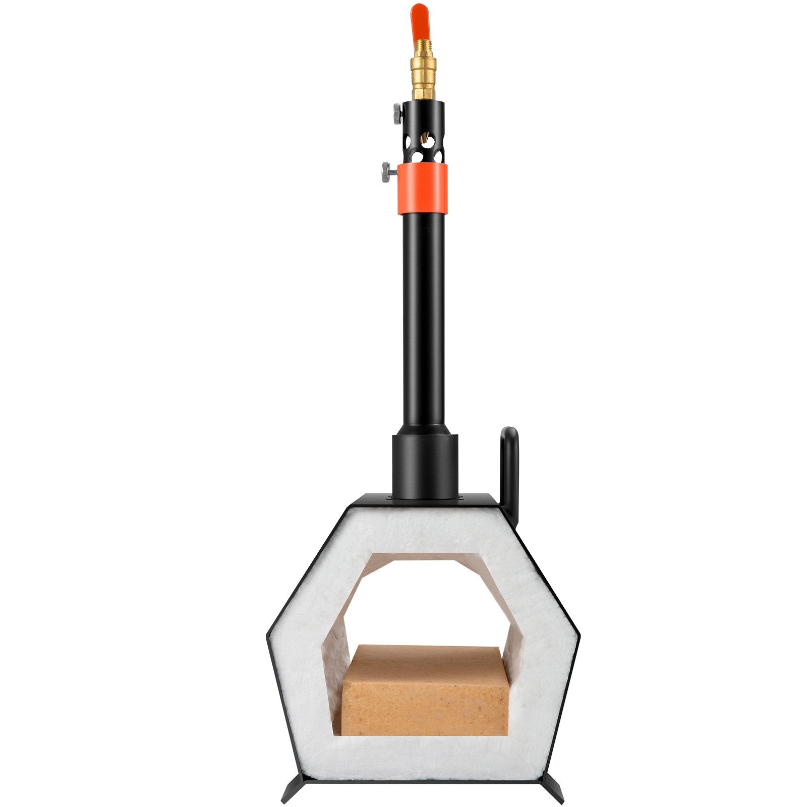 VEVOR Propane Forge Portable, Single Burner Tool and Knife Making, Large Capacity Blacksmith Farrier Forges, Mini Furnace Blacksmithing, Gas Forging Tools and Equipment, Complete Kit 11