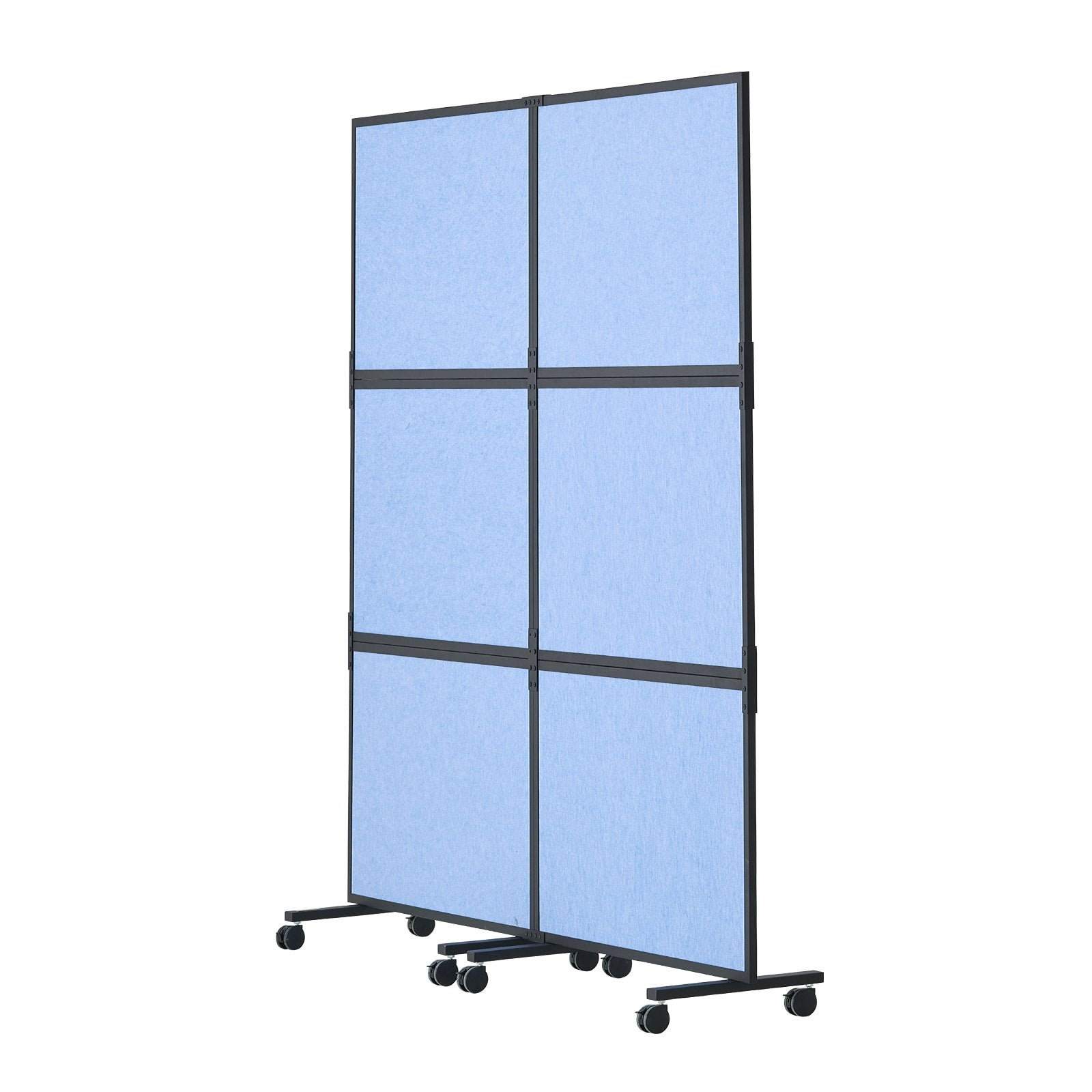 VEVOR Acoustic Room Divider Partition Panel Privacy Screen 2 Pack Indigo Blue 10