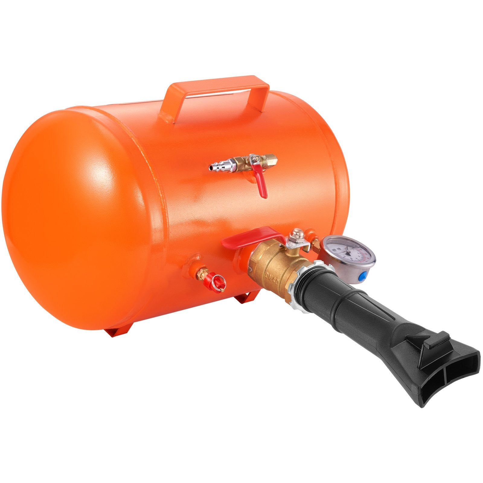 VEVOR Tire Bead Seater, 5 Gal/19L Air Tire Bead Blaster with Pressure Gauge & Handle, 145 PSI Seating Tool Inflator Tank, 85-116 PSI Operating Pressure for Car Truck ATV 10