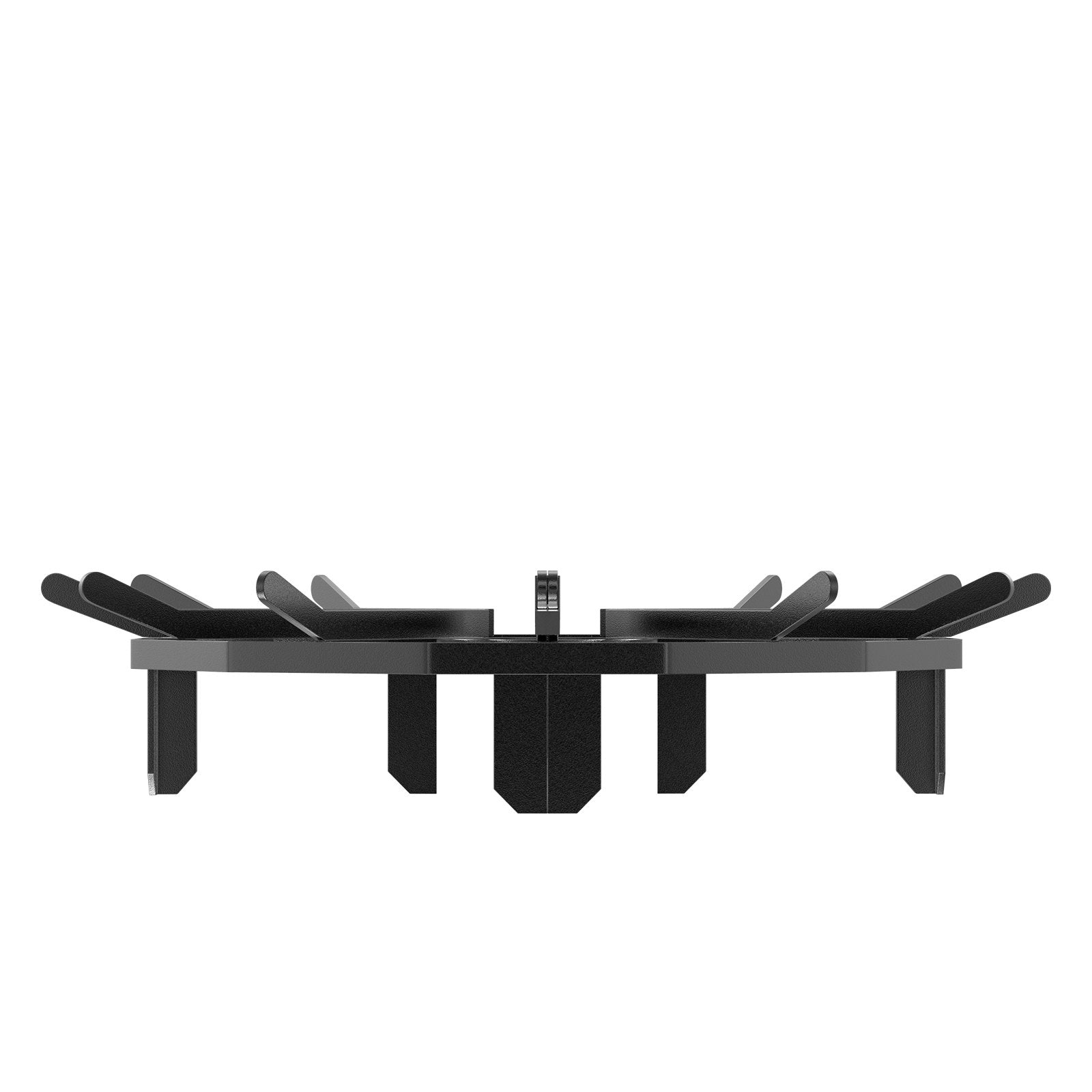 VEVOR Log Grate, 27 inch Heavy Duty Wheel Fire Grate with 6 Support Legs, Solid Powder-coated Steel Bars, Log Firewood Burning Rack Holder for Wood Stove and Outdoor Camping Fire Pit 10