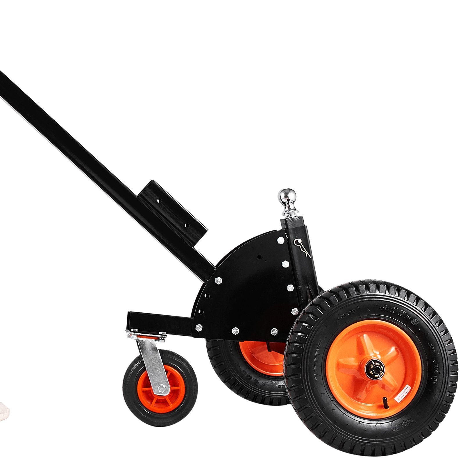 VEVOR Trailer Dolly, 1500lbs Tongue Weight Capacity, 2 in 1 Trailer Mover with 2 in Ball, 16 in Pneumatic Tires and Universal Wheel, Portable Tow Dolly for Moving Car RV Trailer