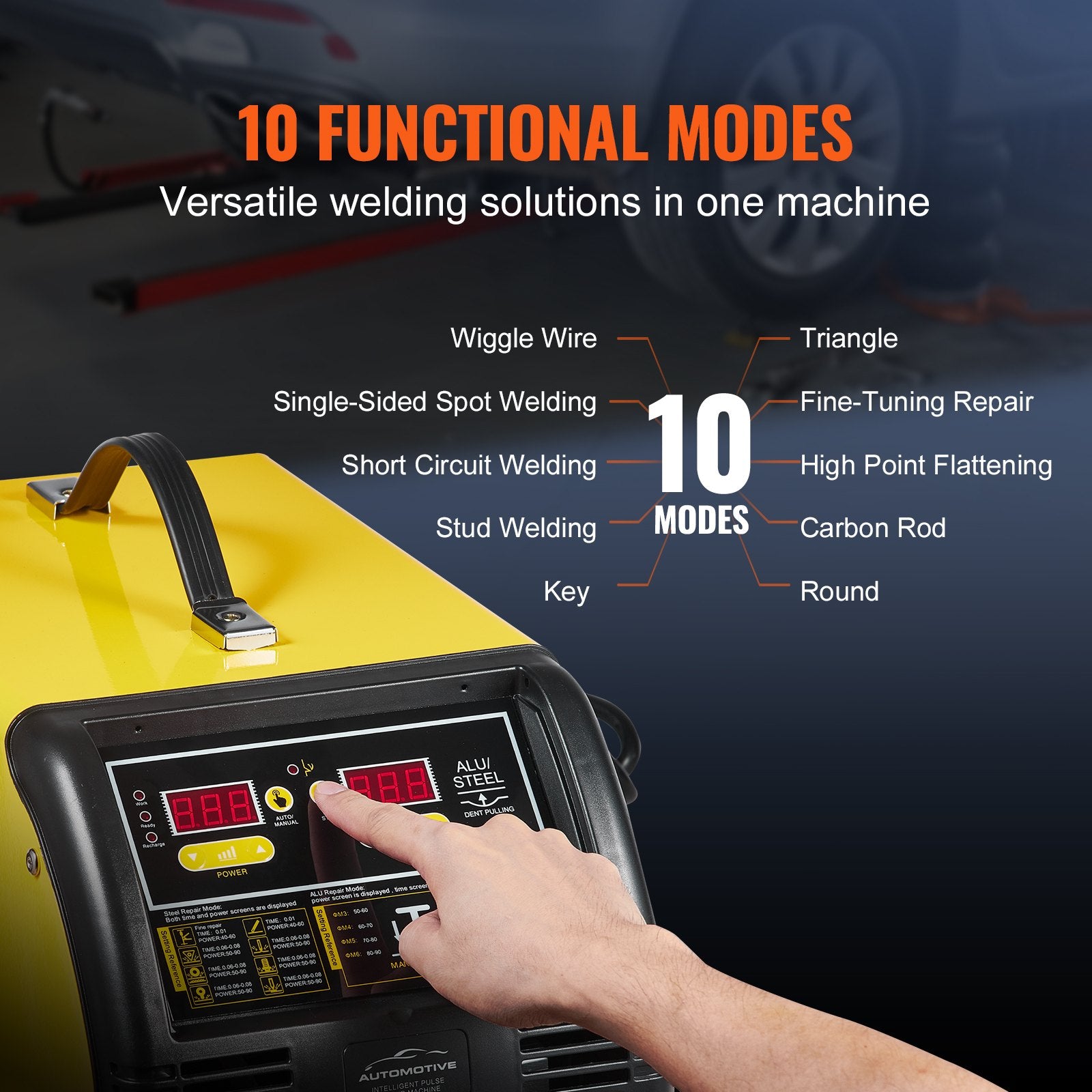 VEVOR Dual Pro Stud Welder Professional 5KW Welder for Steel & Aluminum Panels 3