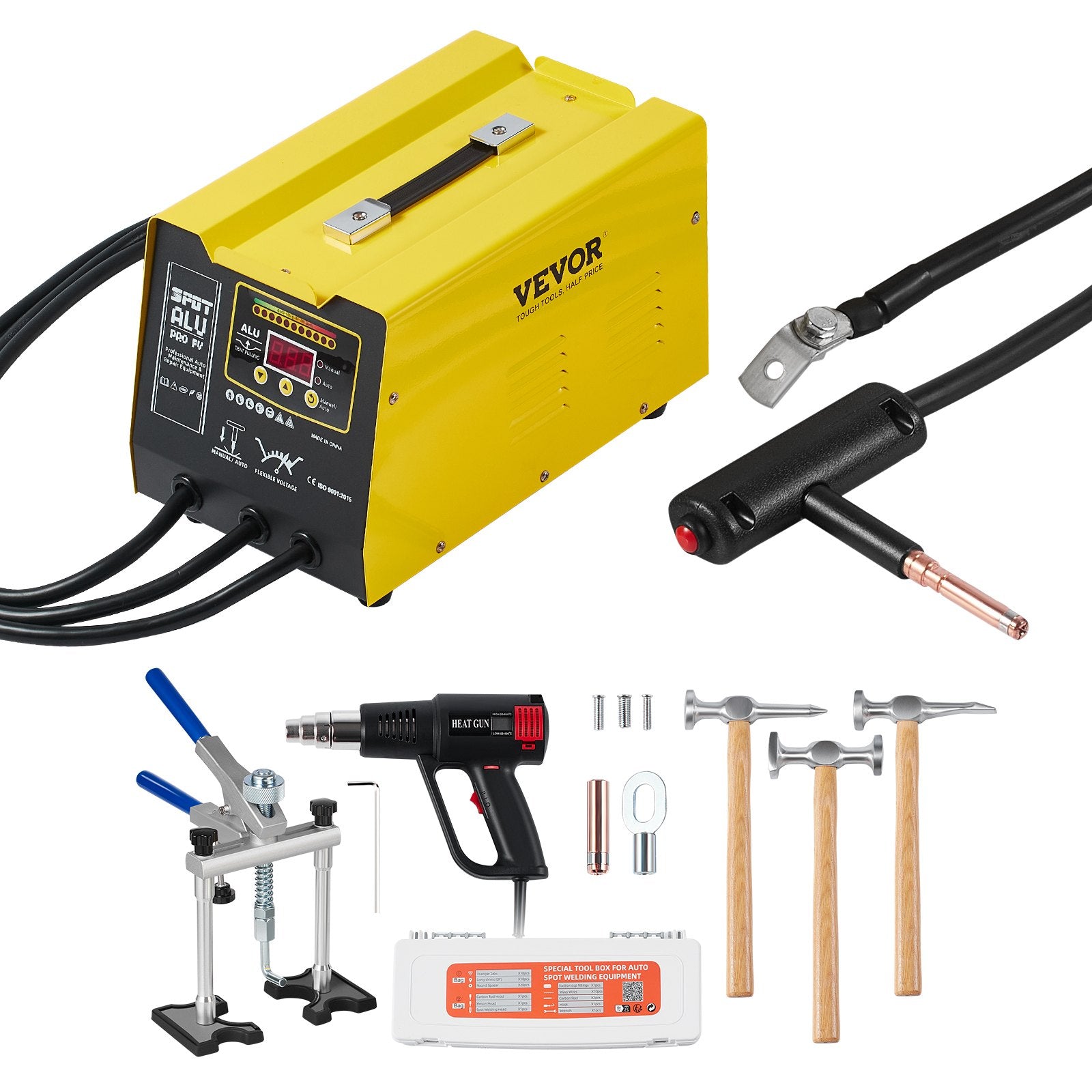 VEVOR Spot Welder Dent Puller 300W Stud Welder Dent Repair for Aluminum Car Body 8