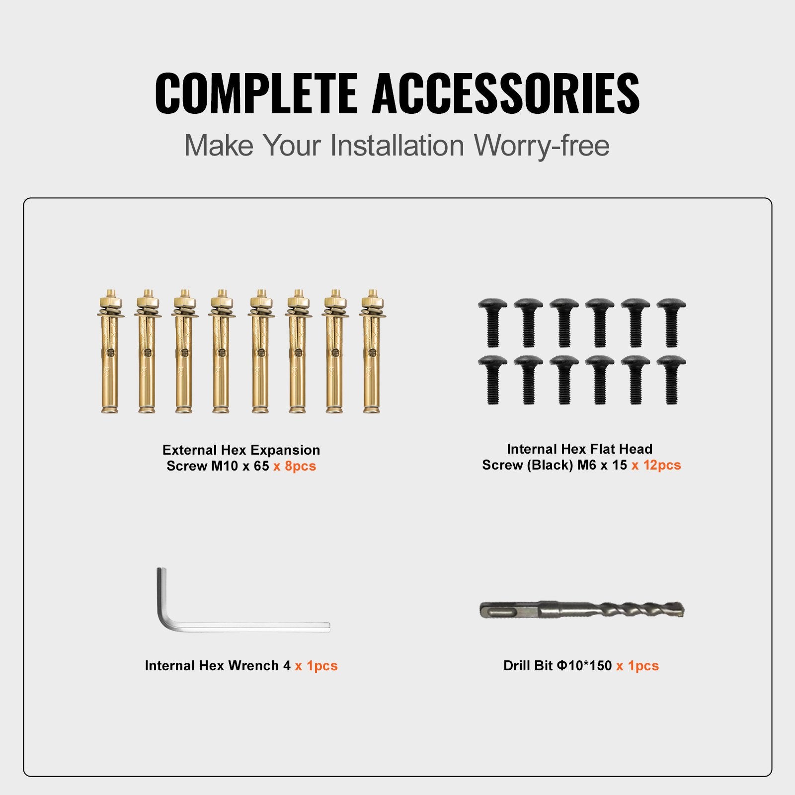 VEVOR Handrail Outdoor Stairs 47.6 X 35.2 Inch Outdoor Handrail Outdoor Stair Railing Adjustable from 0 to 30 Degrees Handrail for Stairs Outdoor Aluminum Black Stair Railing Fit 3-4 Steps 6