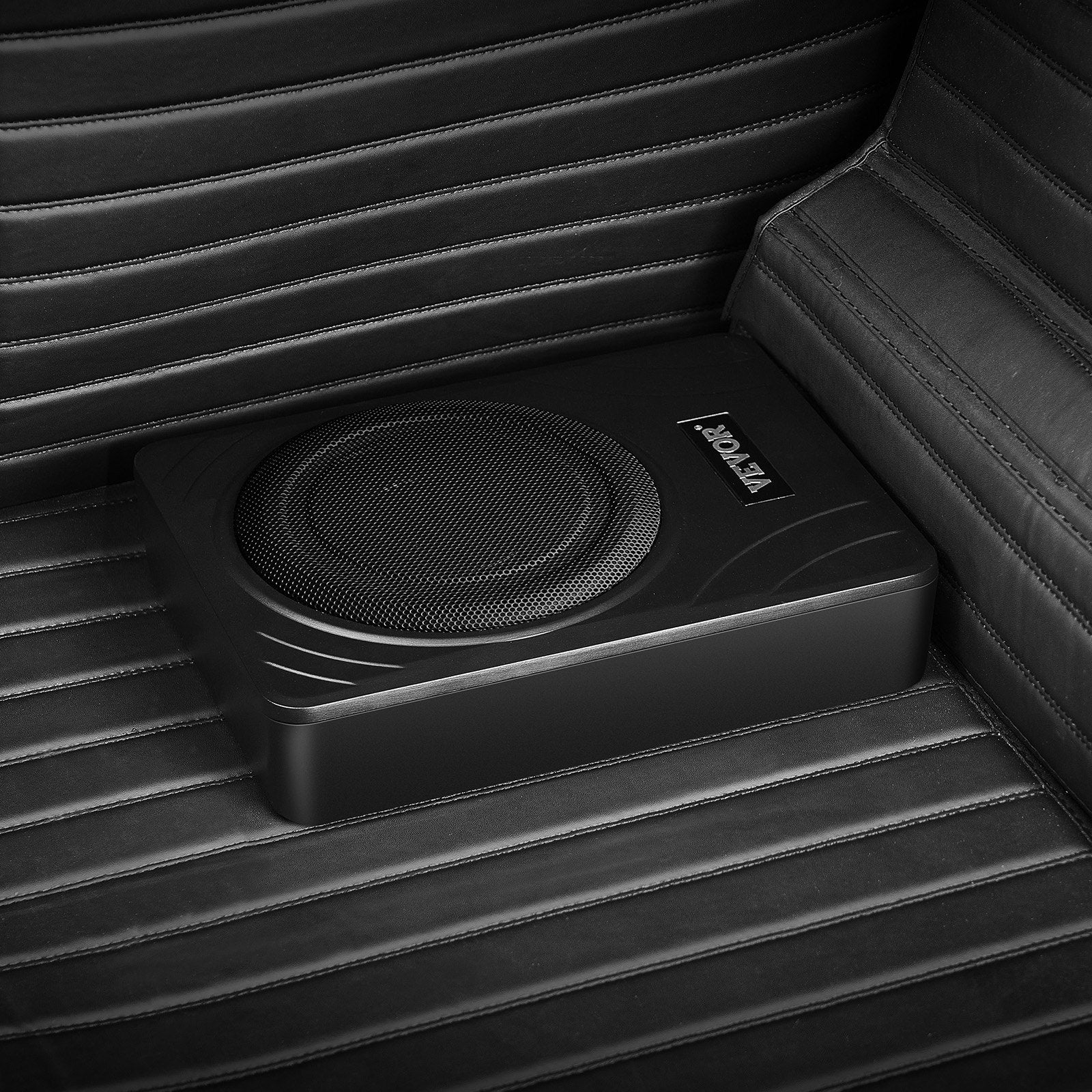 VEVOR 8" 300W Under Seat Car Subwoofer Slim Powered Car/Truck Subwoofer System 7