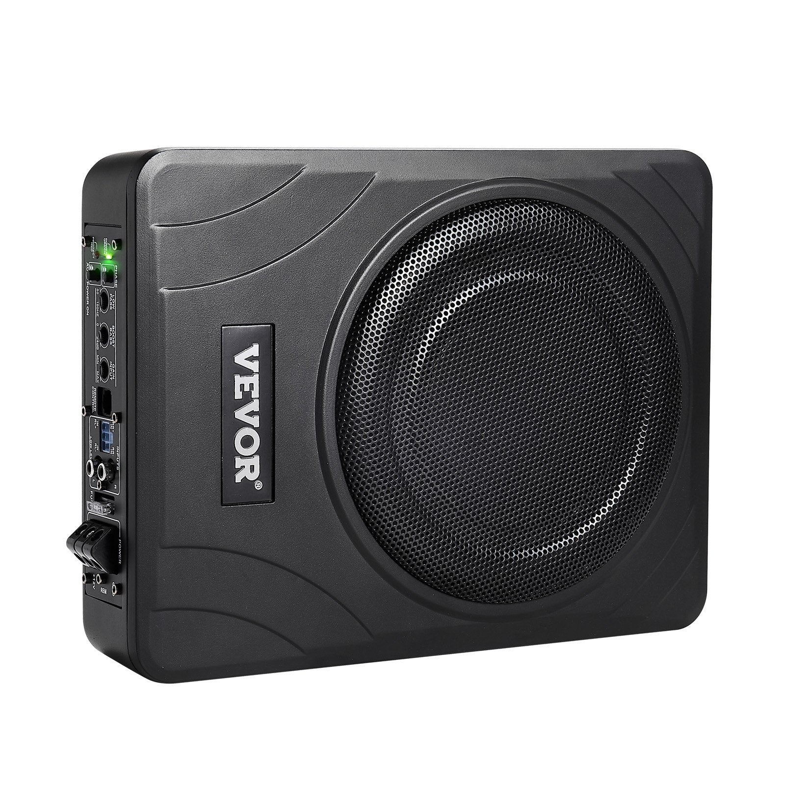 VEVOR 8" 300W Under Seat Car Subwoofer Slim Powered Car/Truck Subwoofer System 9