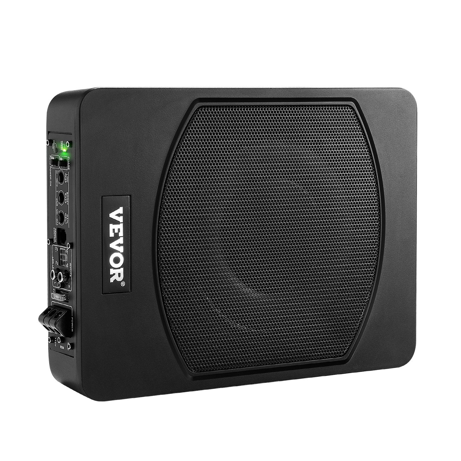 VEVOR 10" 240W Under Seat Car Subwoofer Slim Powered Car/Truck Subwoofer System 10