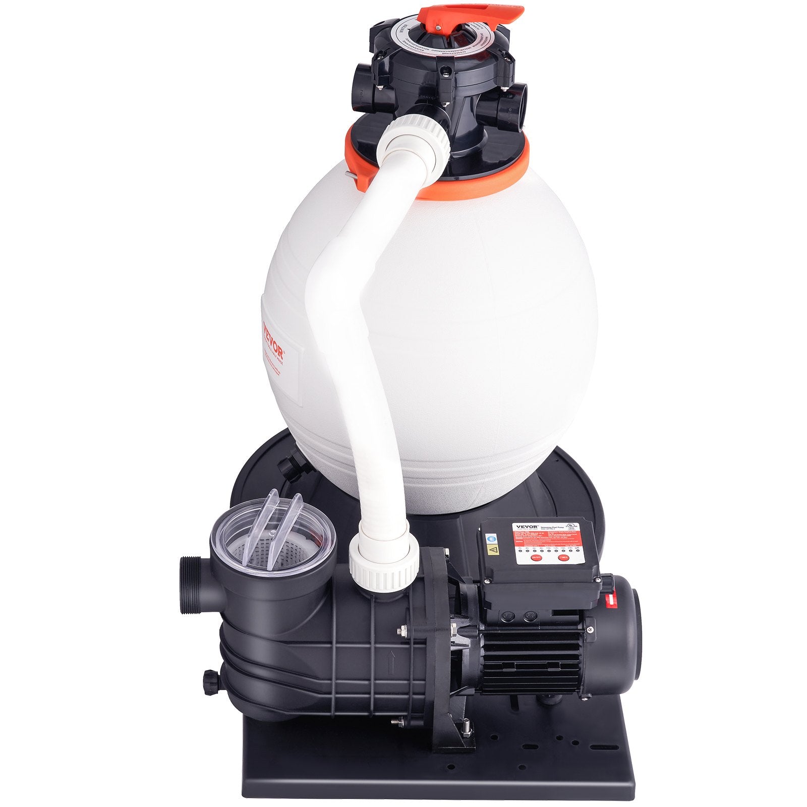 VEVOR Sand Filter Above Ground with 850W Pool Pump 18,000 L/H Flow 6-Way Valve 10