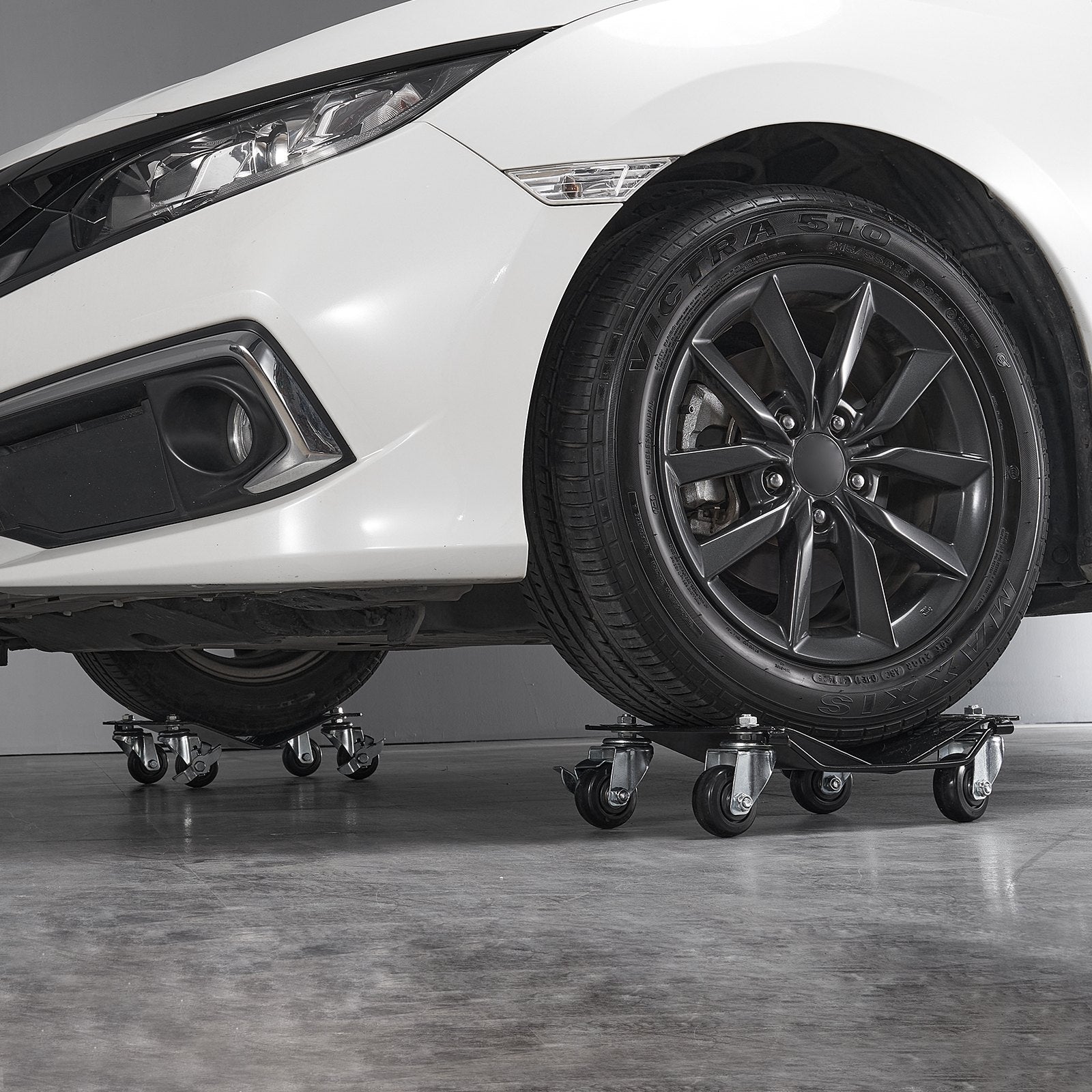 VEVOR Car Dolly Wheel Tire Dolly 4 PCS Heavy Duty Skate Auto Repair Dolly 6000LB 8