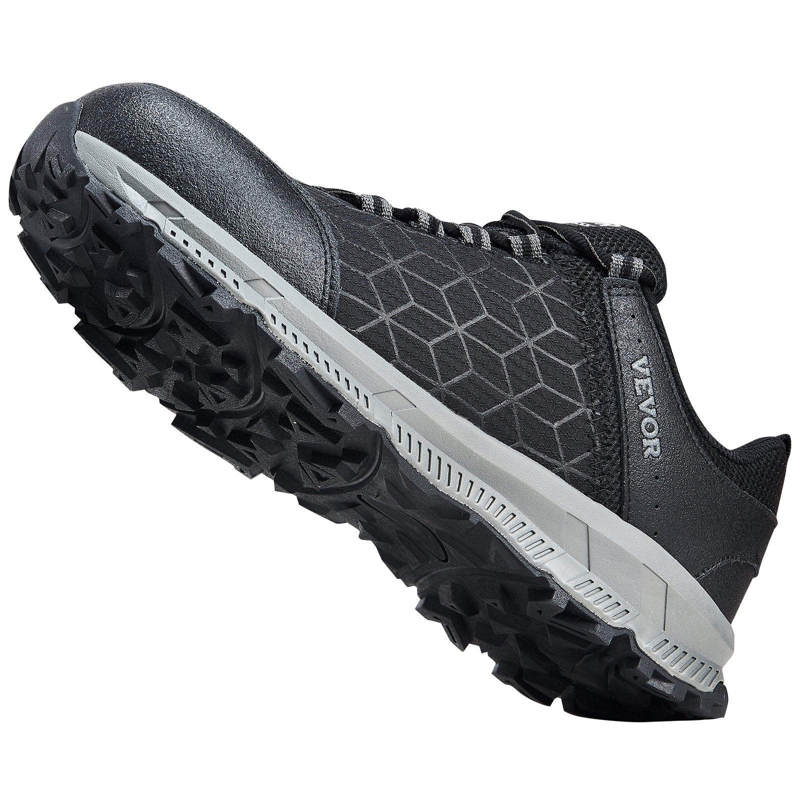 VEVOR Steel Toe Shoes for Men US Size 11 Wide Athletic Work Shoe Sneakers Black 11