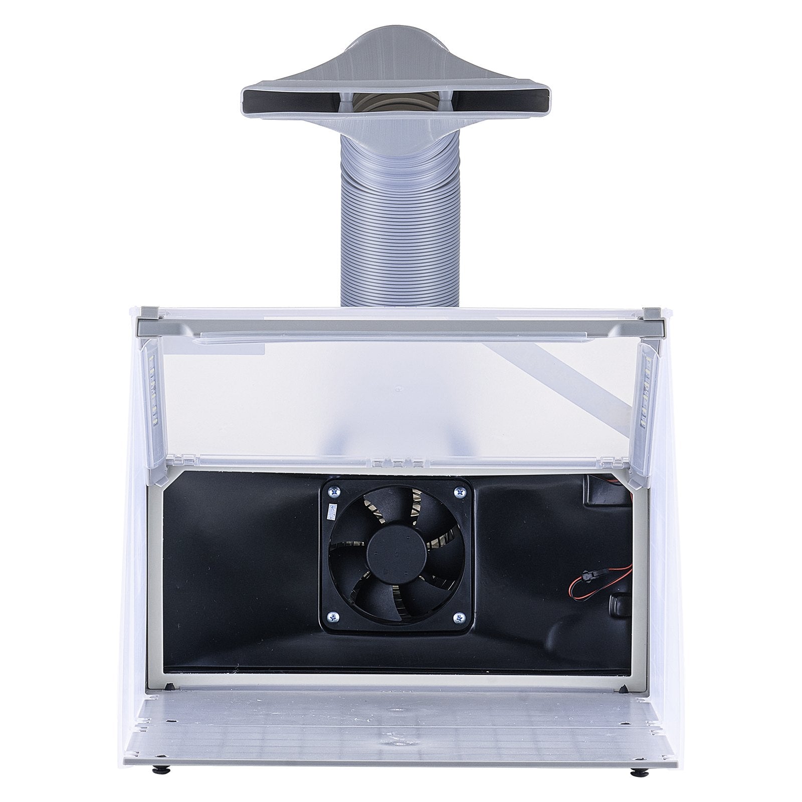 VEVOR Airbrush Spray Booth Portable Hobby Airbrush Paint Spray Booth for Models 11