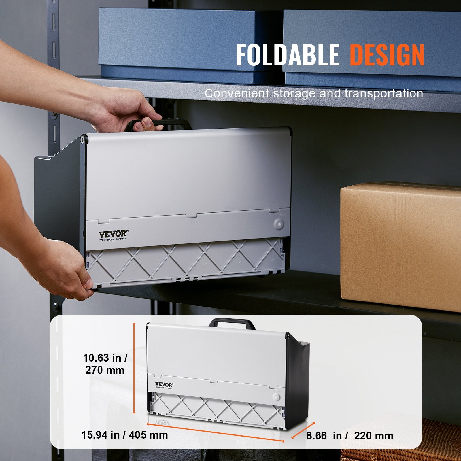 VEVOR Airbrush Spray Booth, Portable Hobby Airbrush Paint Spray Booth Kit with 4 LED Light, Powerful Dual Exhaust Fans, Turntable and 6 ft Extension Hose, for Painting Models, Arts, Crafts, Cakes 5