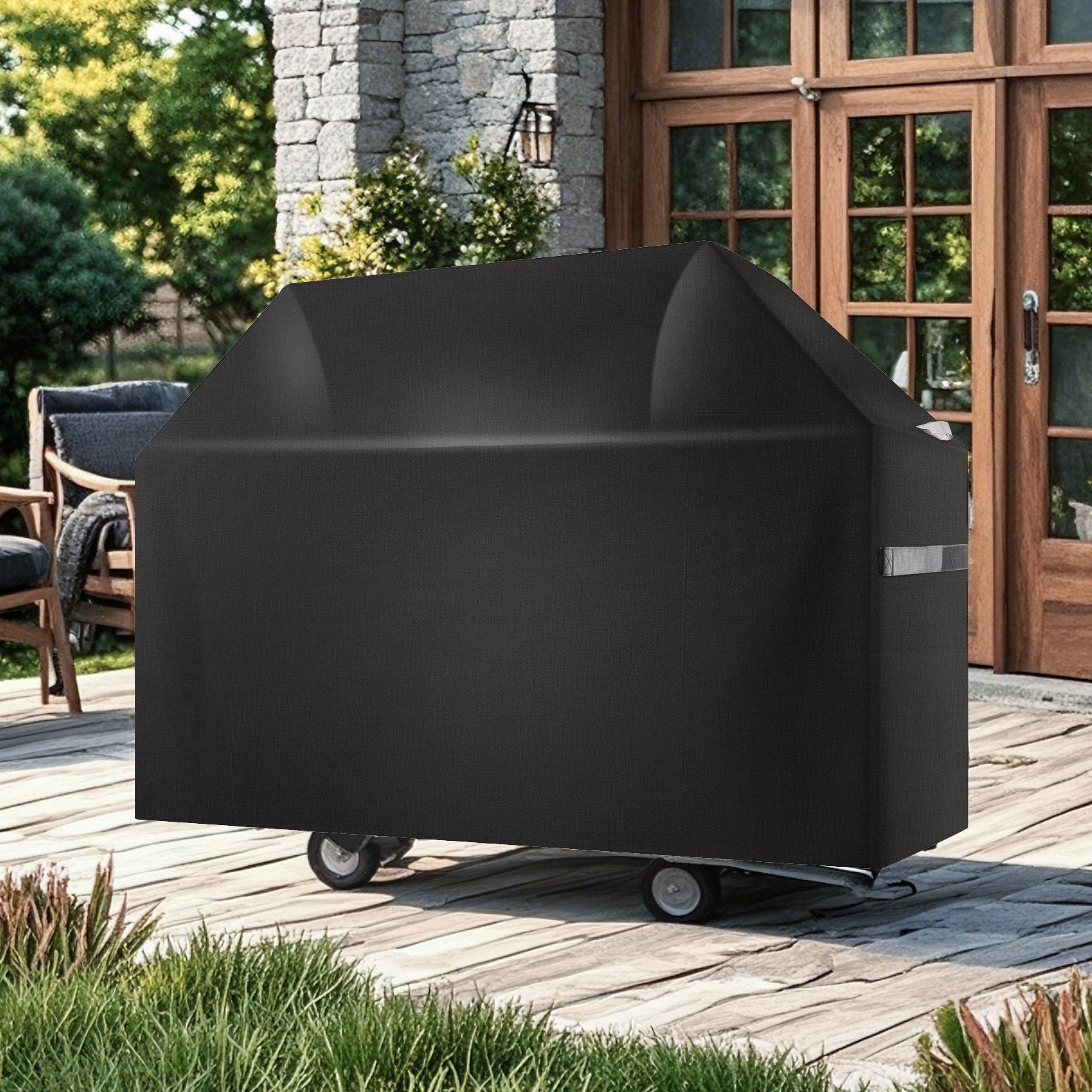 VEVOR 48 inch Grill Cover Heavy Duty BBQ Gas Grill Cover Outdoor Waterproof 8