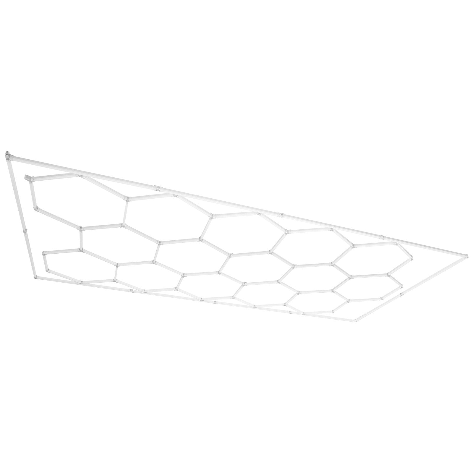VEVOR Hexagon Garage Lights 66300LM 15 Grids Honeycomb LED Shop Ceiling Light 10