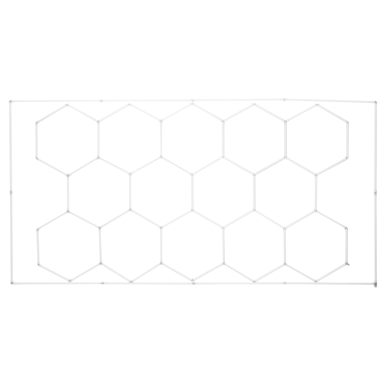 VEVOR Hexagon Garage Lights 86400LM 5 Grid Honeycomb LED Shop Ceiling Light 9