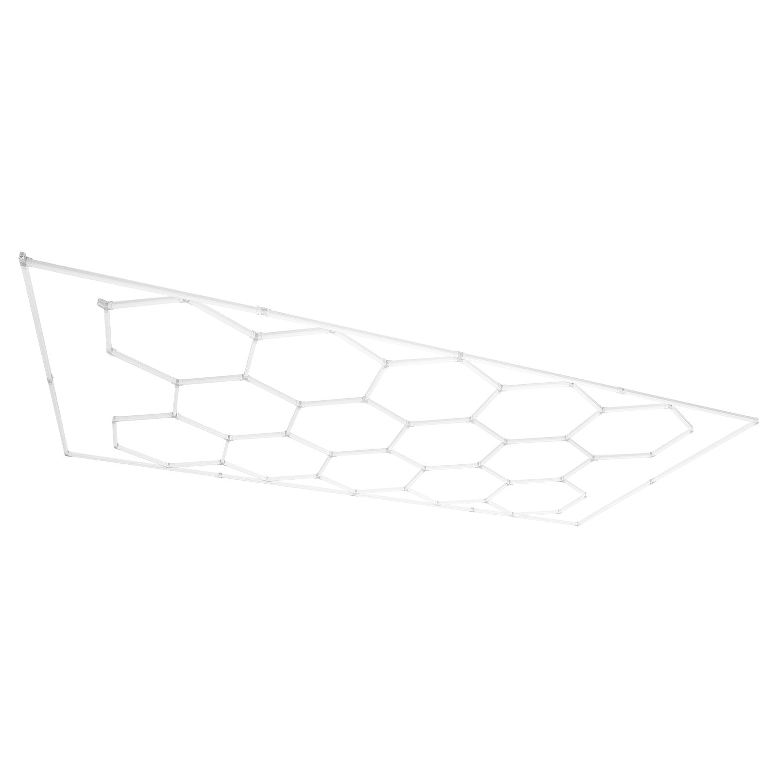 VEVOR Hexagon Garage Lights 86400LM 5 Grid Honeycomb LED Shop Ceiling Light 10