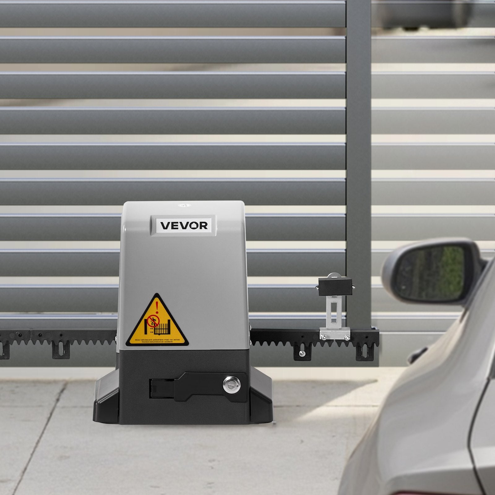 VEVOR 400W Electric Sliding Gate Opener 1000kg Chain Drive Infrared Sensor 8