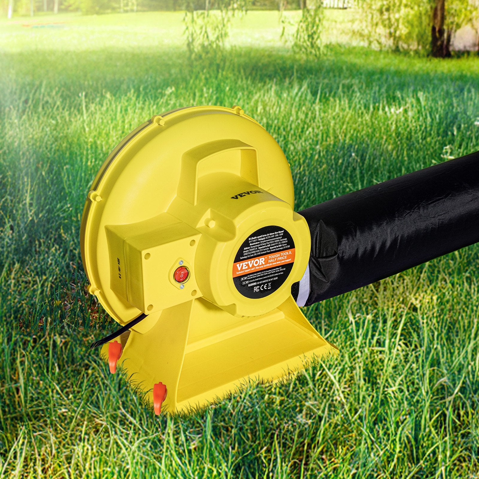 VEVOR Inflatable Bounce House Blower 1.2&1.3HP 950W for Commercial Bounce House 8