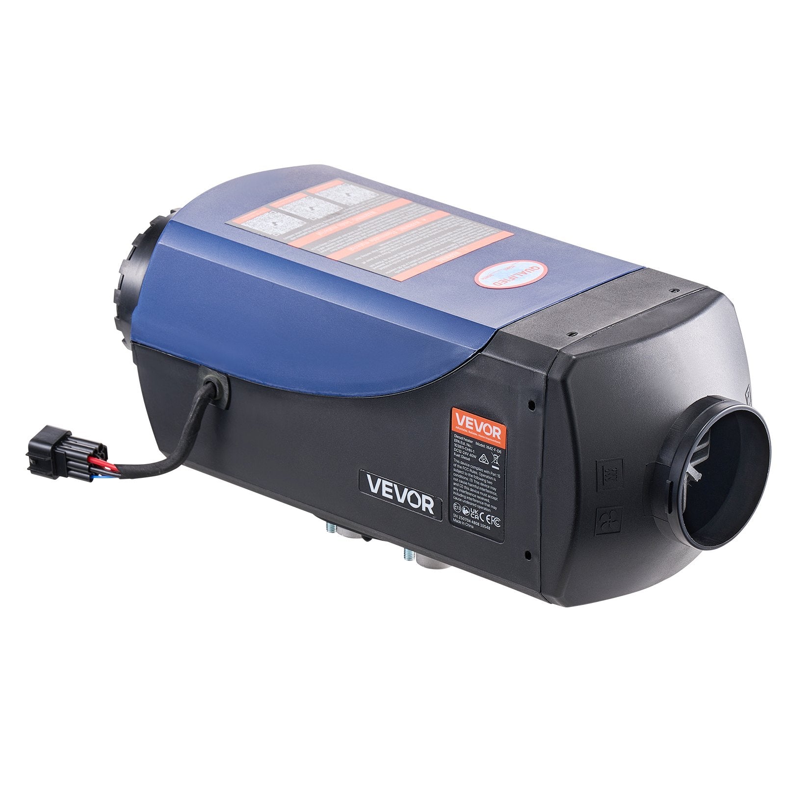 VEVOR Diesel Heater, 8KW, DC 12V/24V, Portable Diesel Air Heater with Remote Control and LCD Screen, Fast Heating Low Noise, 10 L Large Fuel Tank for Vehicles, Vans, RVs, Campers, and Trucks 9