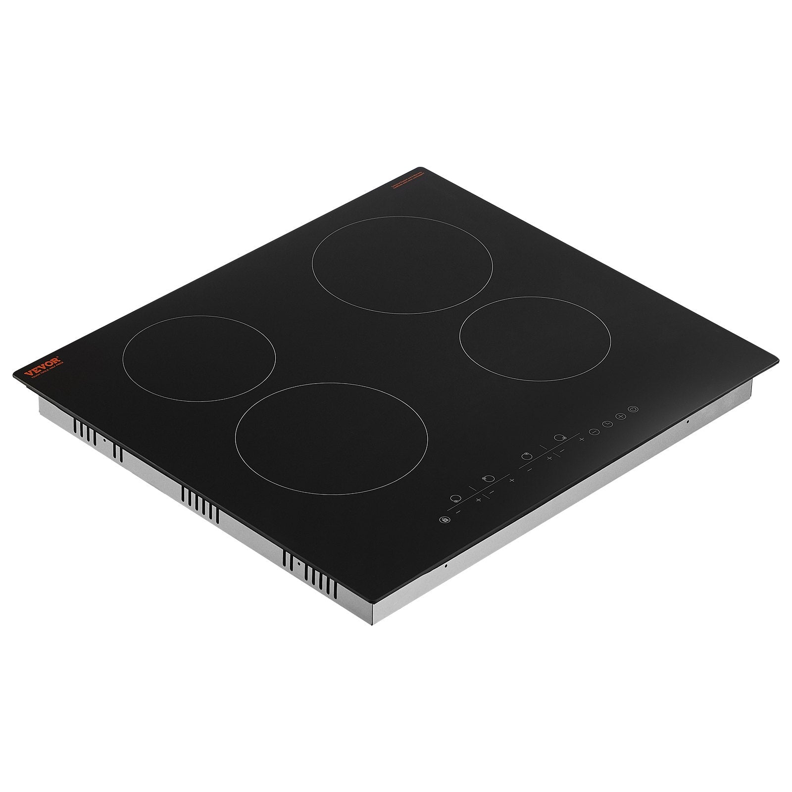 VEVOR Built-in Electric Cooktop Radiant Ceramic Cooktop 4 Burners 23.2x20.5 inch 9